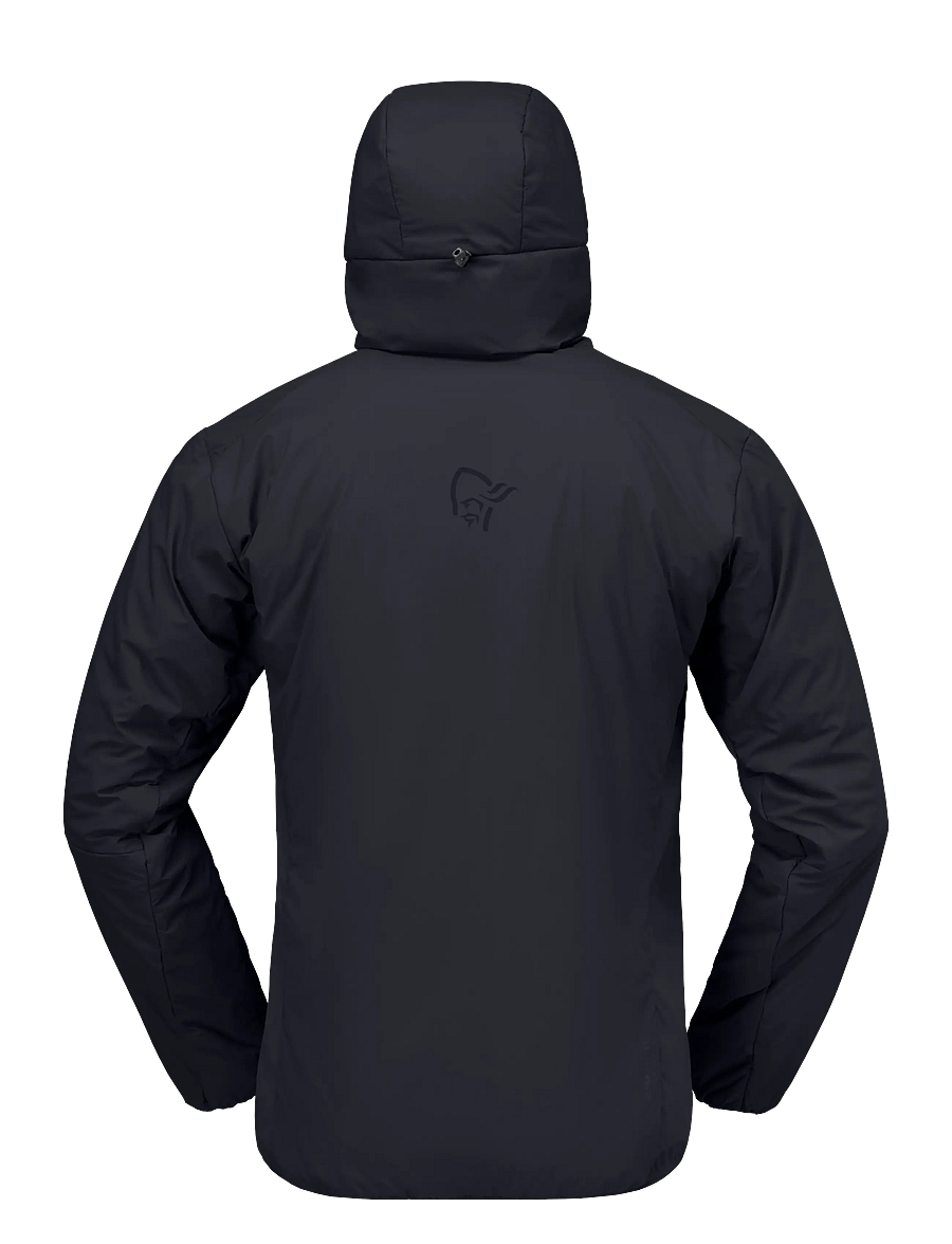 Norrøna - femund thermo60 Zip Hood M's - outdoor jacken - caviar black - 2