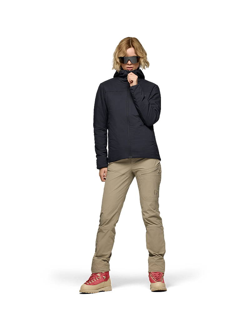 Norrøna - femund thermo60 Zip Hood M's - ulkoilutakit - caviar black - 0
