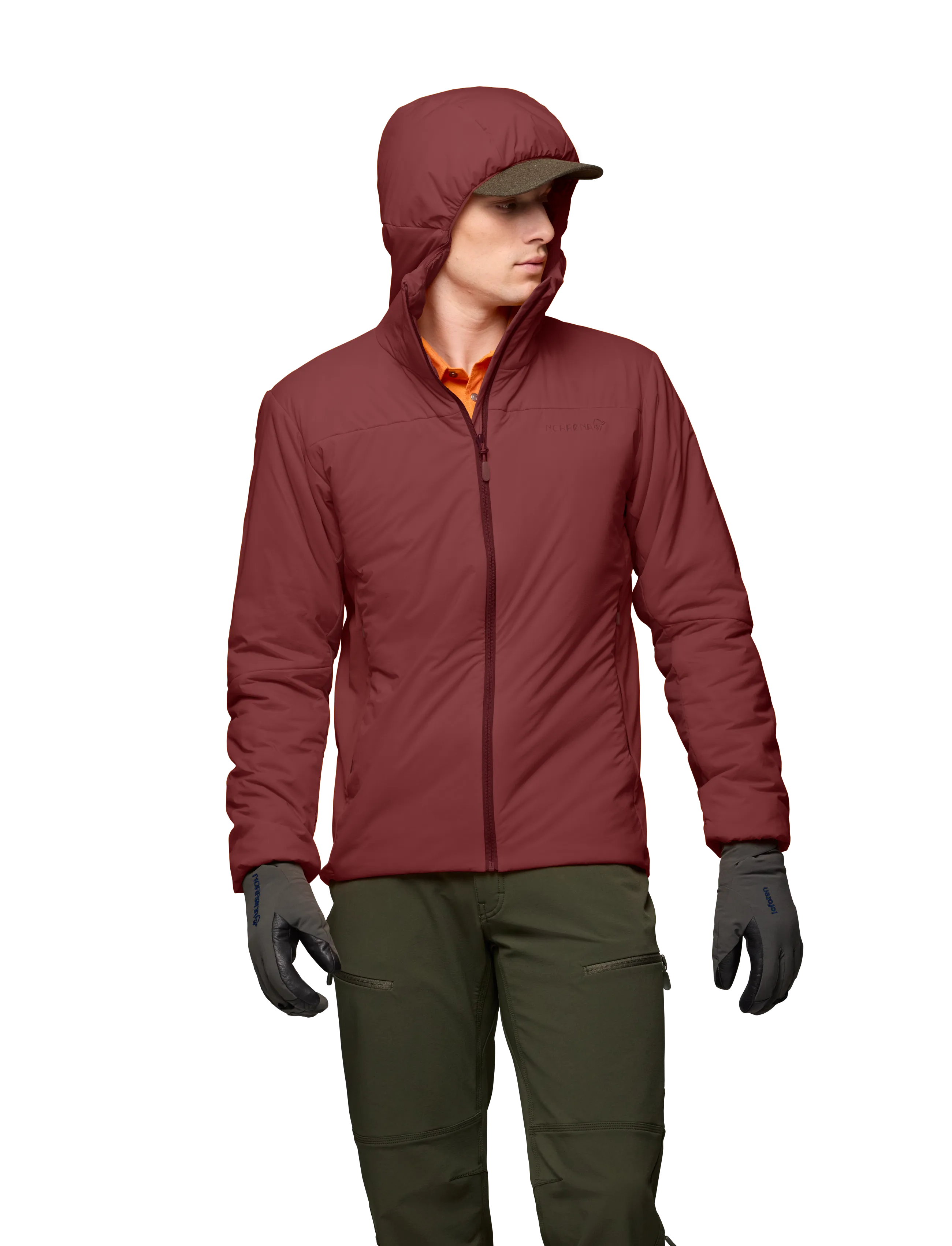 Norrøna - femund thermo60 Zip Hood M's - friluftsjackor - port - 4