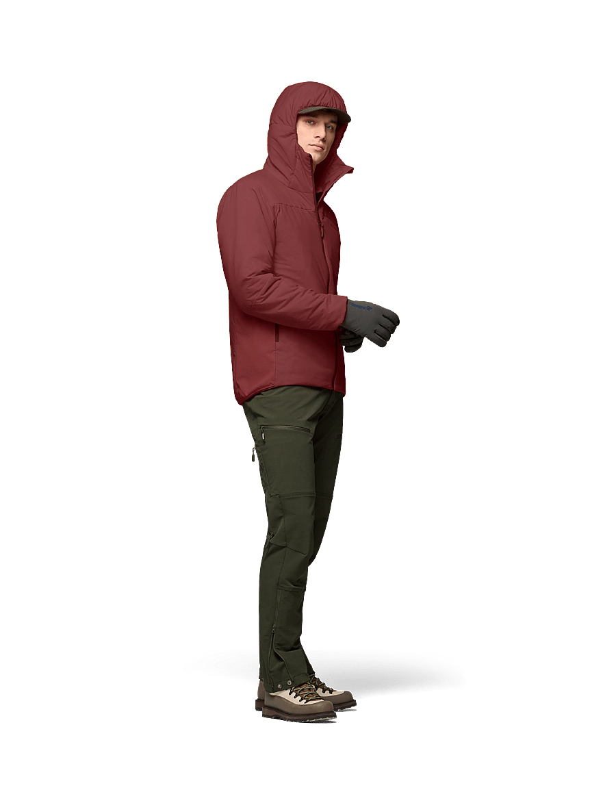 Norrøna - femund thermo60 Zip Hood M's - friluftsjackor - port - 5