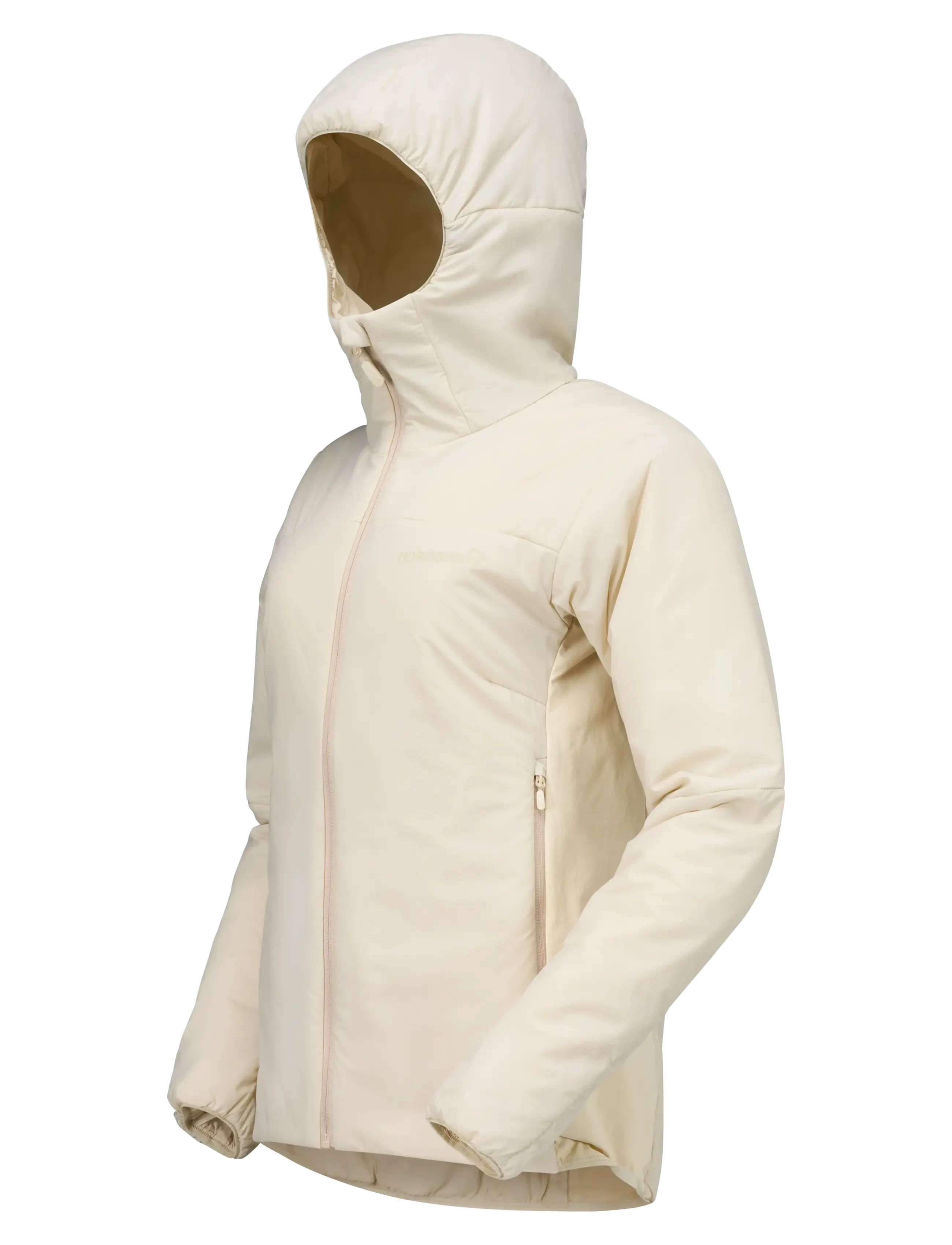 Norrøna - femund thermo60 Zip Hood W's - sportsjakker - oatmeal - 3