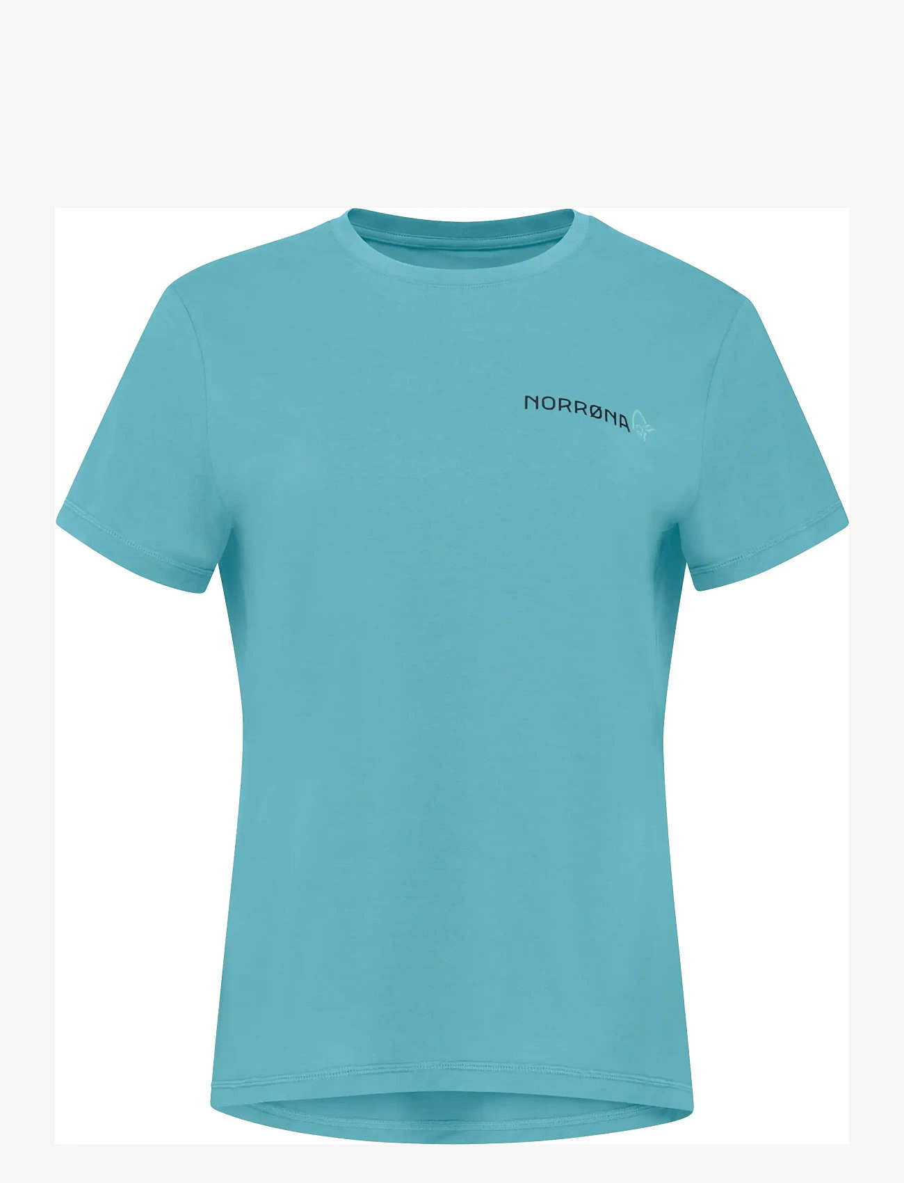 Norrøna - femund tech T-shirt W's - t-shirts - aqua haze - 1