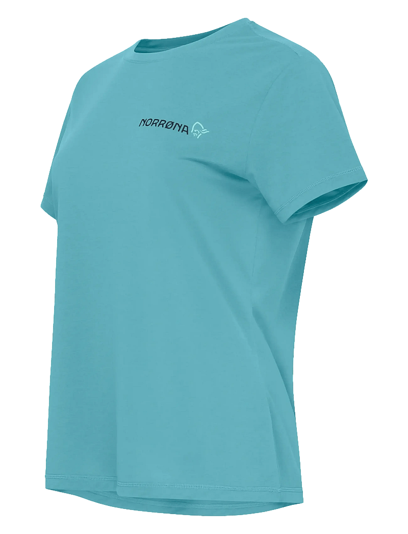Norrøna - femund tech T-shirt W's - t-shirts - aqua haze - 3