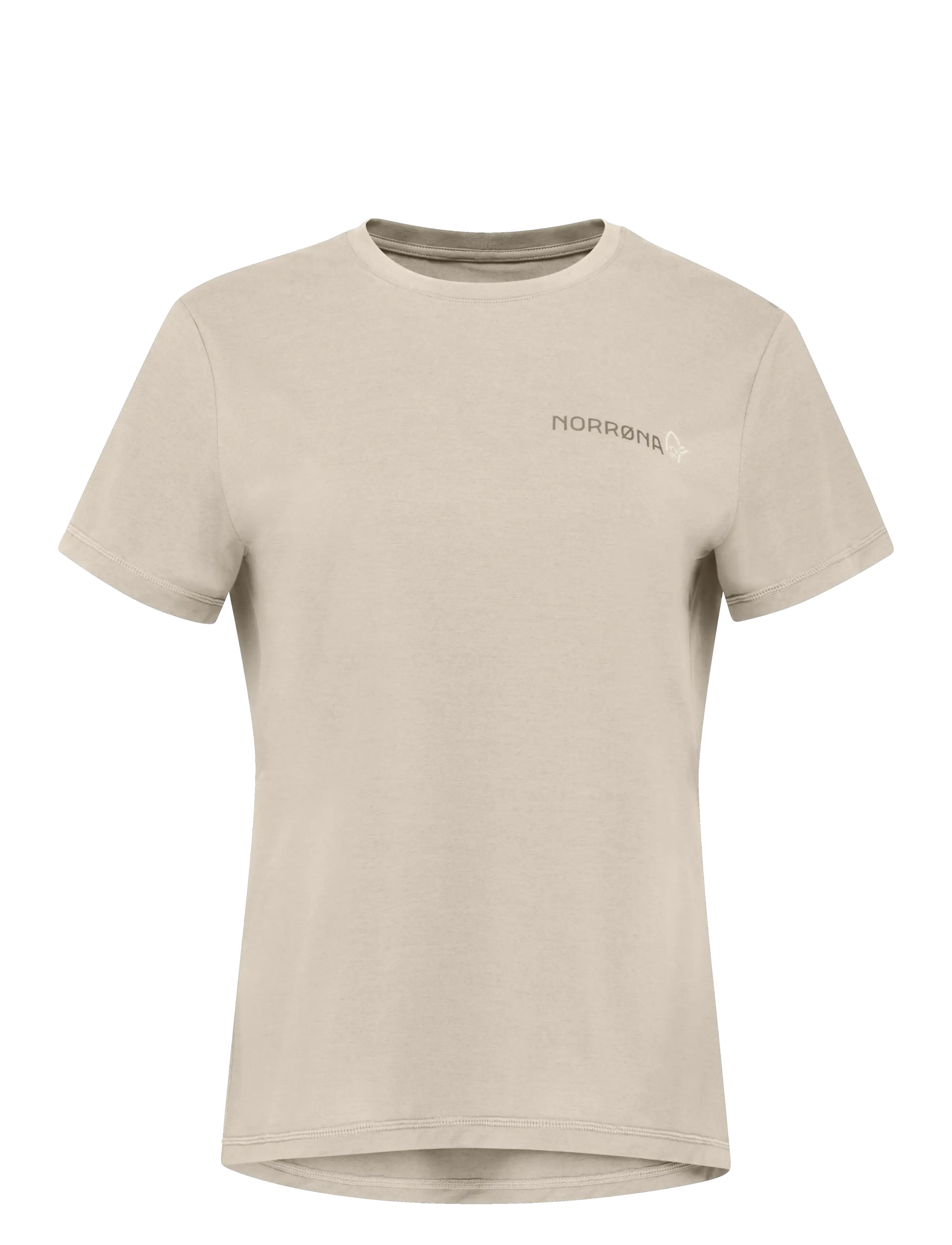 Norrøna femund tech T-shirt W's - Norrøna - OATMEAL / beige