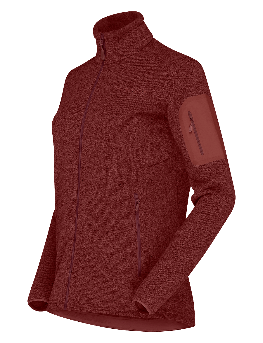 Norrøna - femund warm2 Jacket W's - friluftsjakker - port - 2
