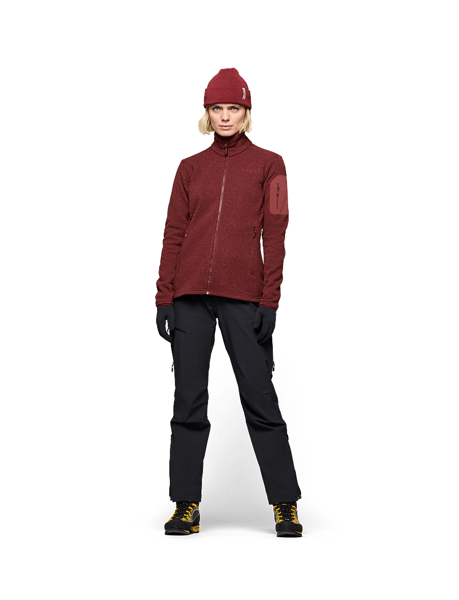 Norrøna - femund warm2 Jacket W's - friluftsjakker - port - 0