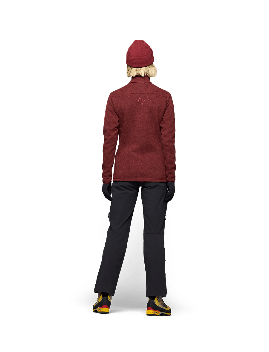 Norrøna - femund warm2 Jacket W's - friluftsjakker - port - 4