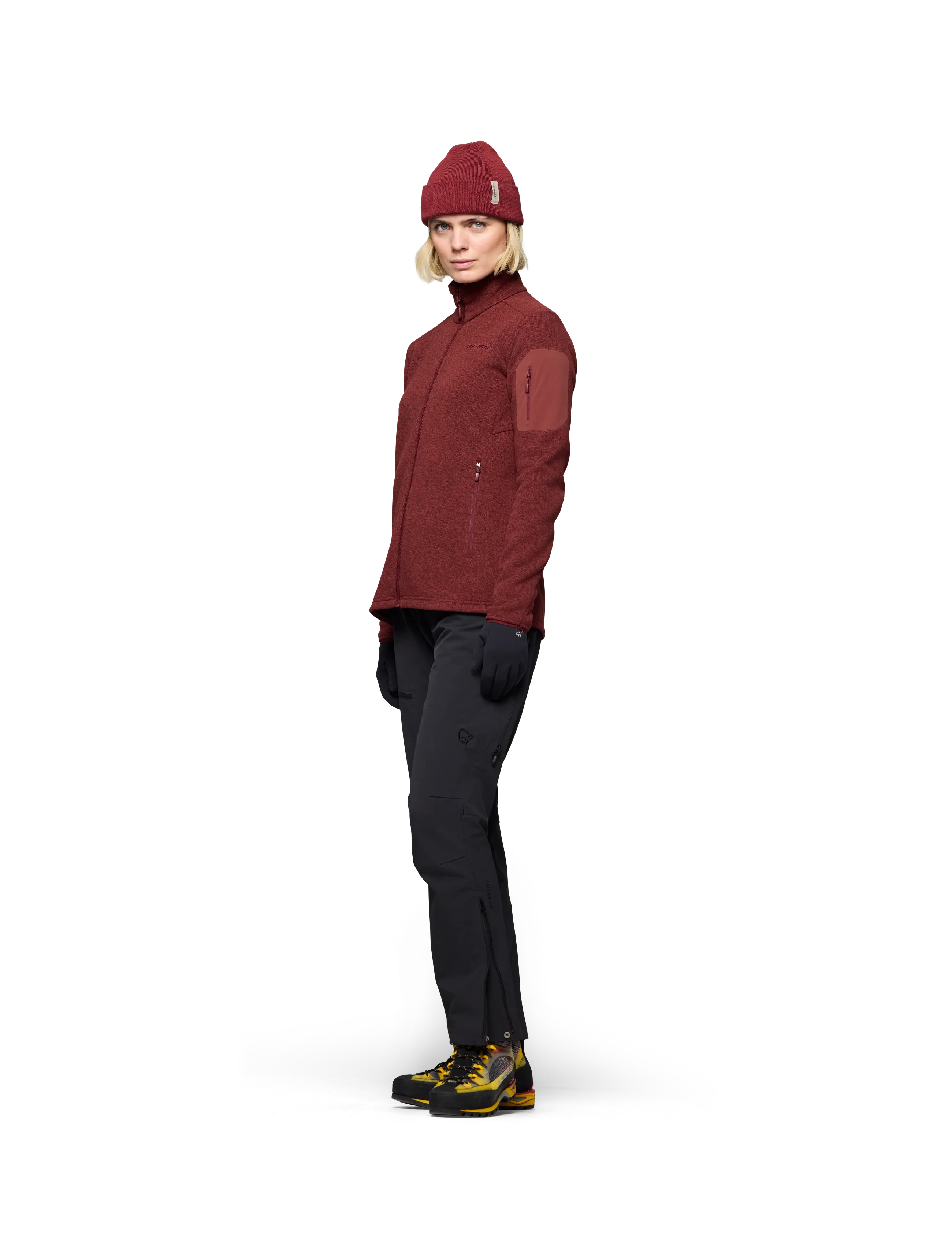 Norrøna - femund warm2 Jacket W's - friluftsjakker - port - 5