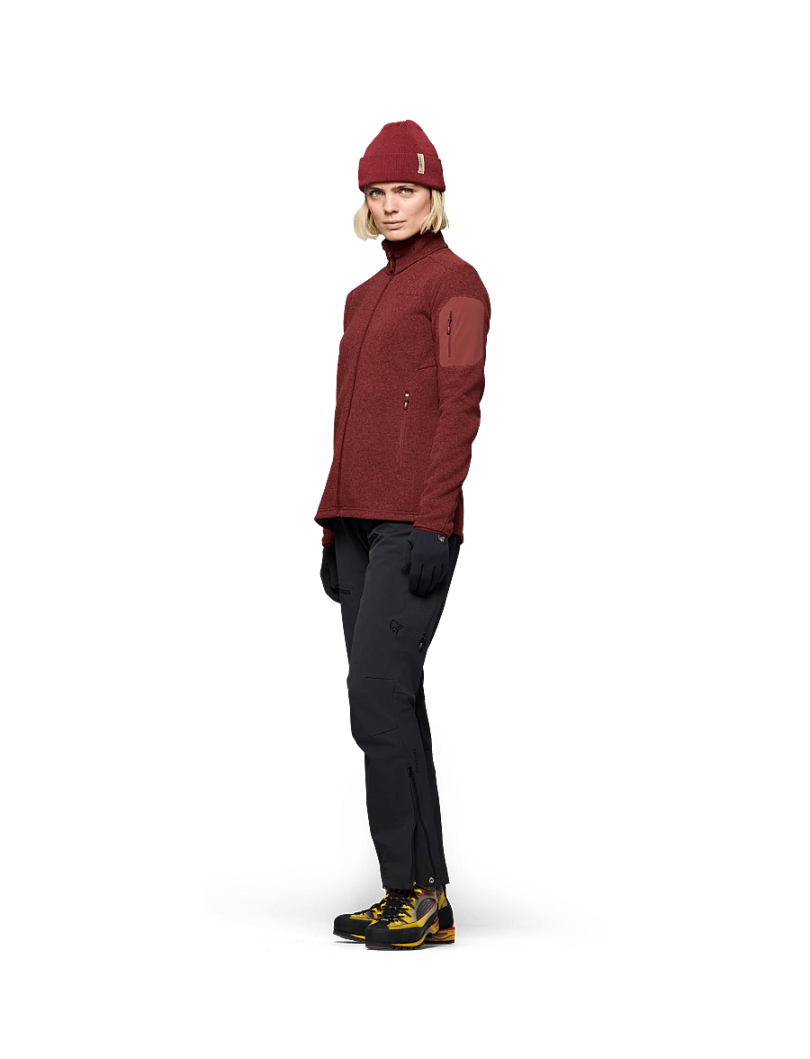 Norrøna - femund warm2 Jacket W's - friluftsjakker - port - 5