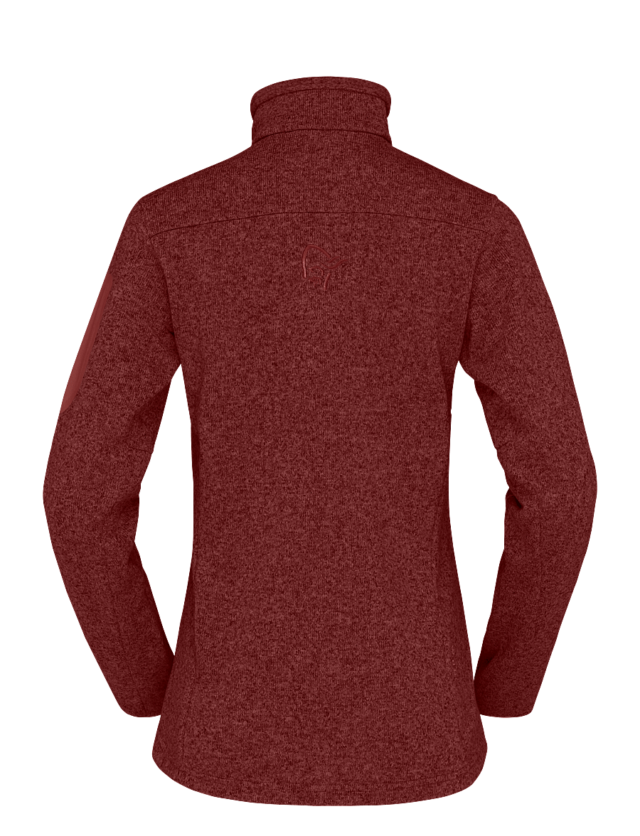 Norrøna - femund warm2 Jacket W's - friluftsjakker - port - 3