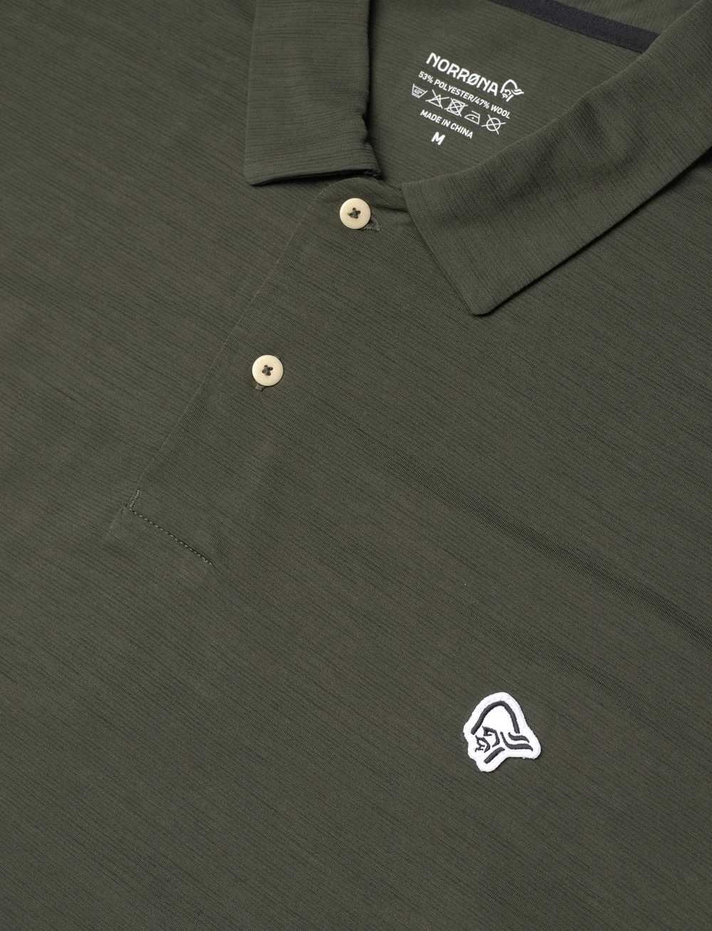 Norrøna - femund equaliser merino Polo Shirt M's - polos - rosin - 2