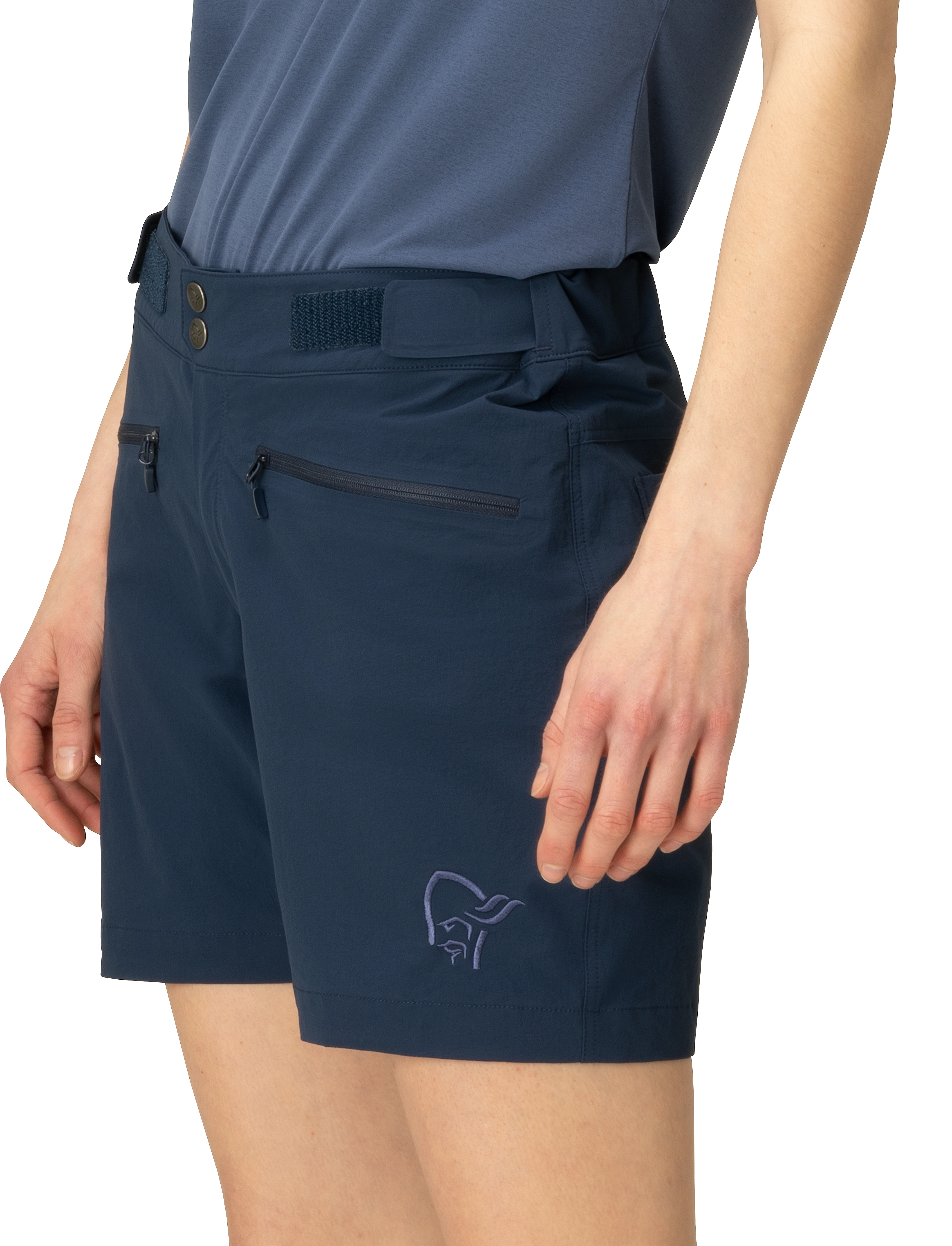 Norrøna - femund flex1 lightweight Shorts W's - Útivistarstuttbuxur - indigo night - 4