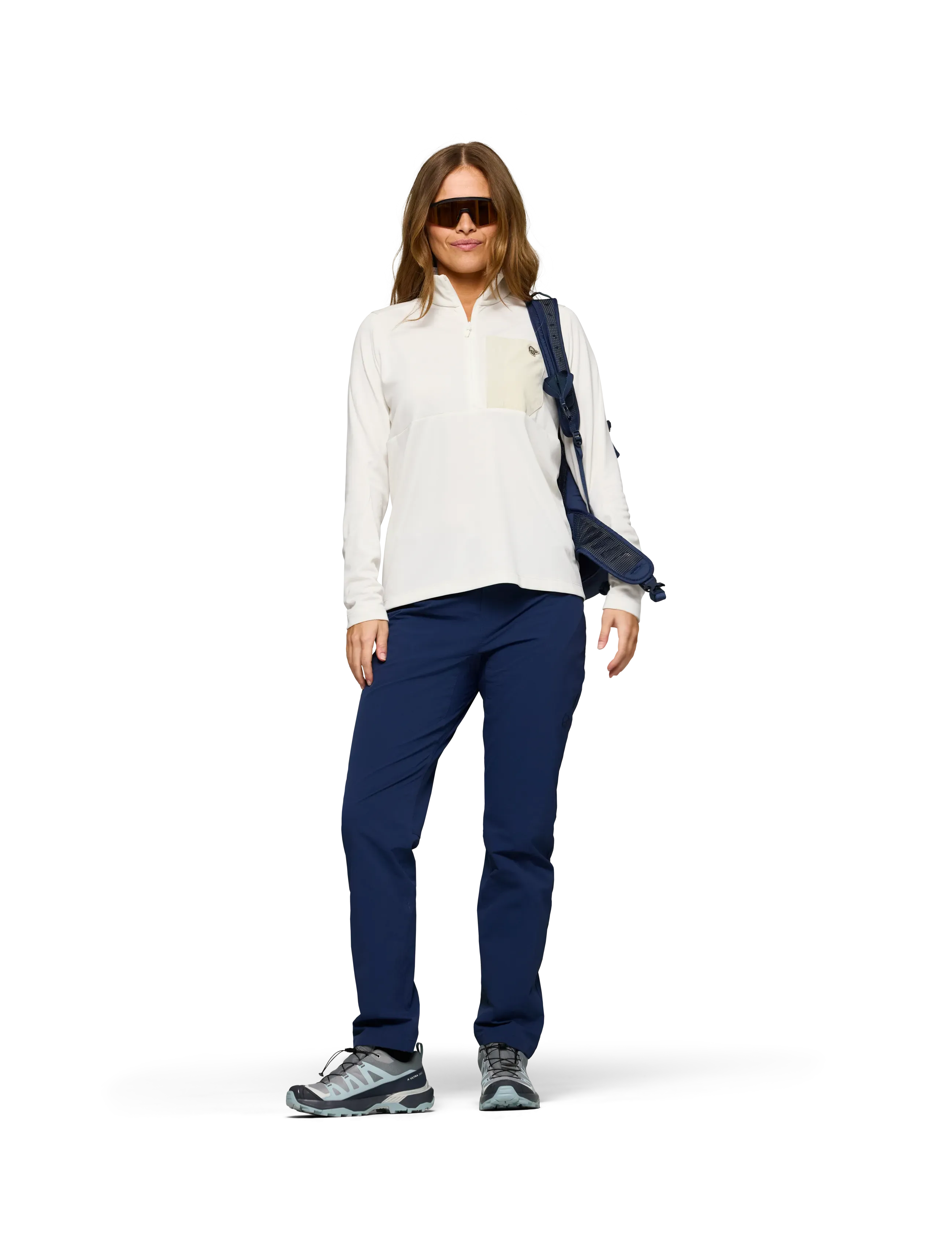 Norrøna - femund flex1 tech Pants W's - fritidsbukser - indigo night - 4