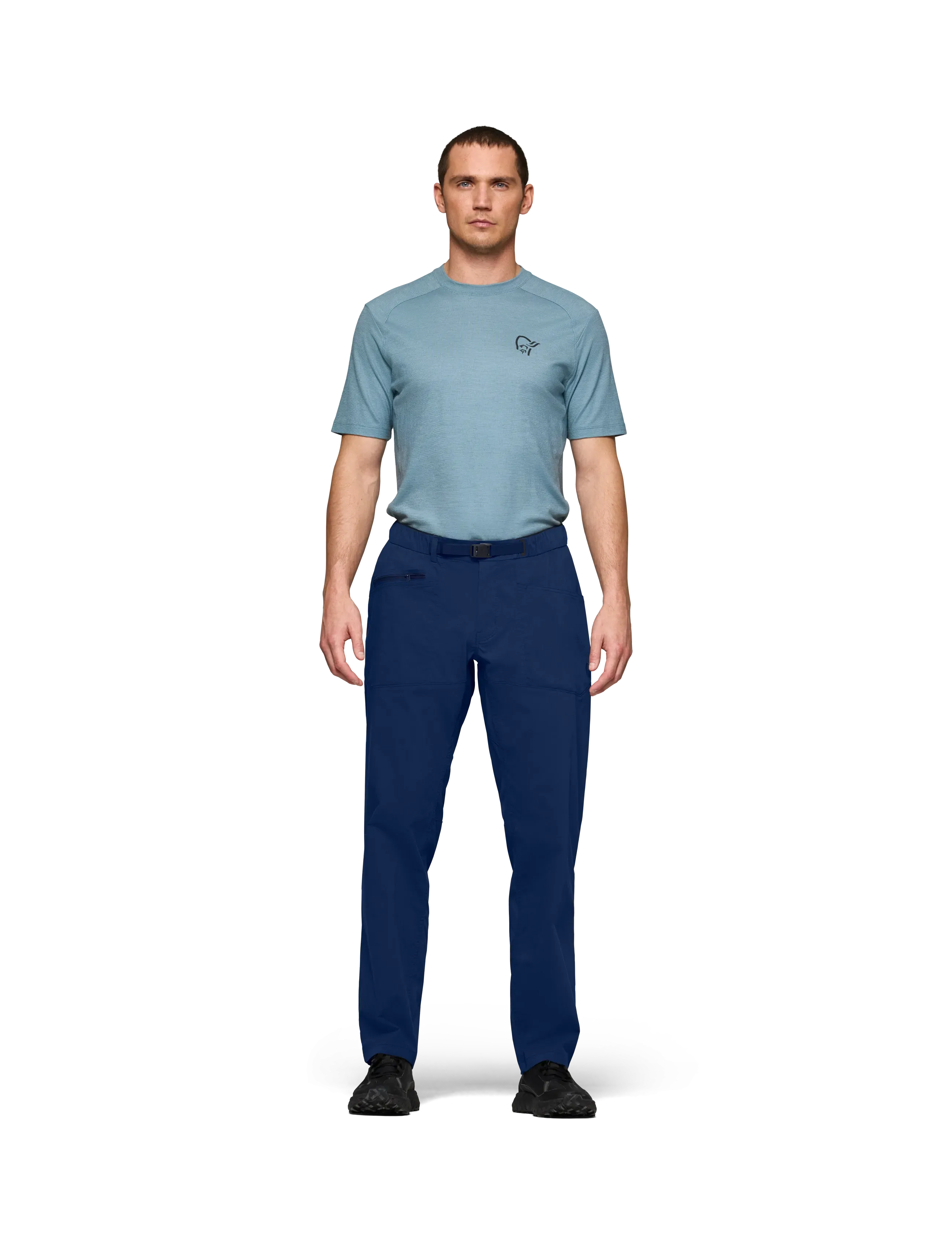 Norrøna femund mid cotton Pants M's - Püksid - INDIGO NIGHT / navy