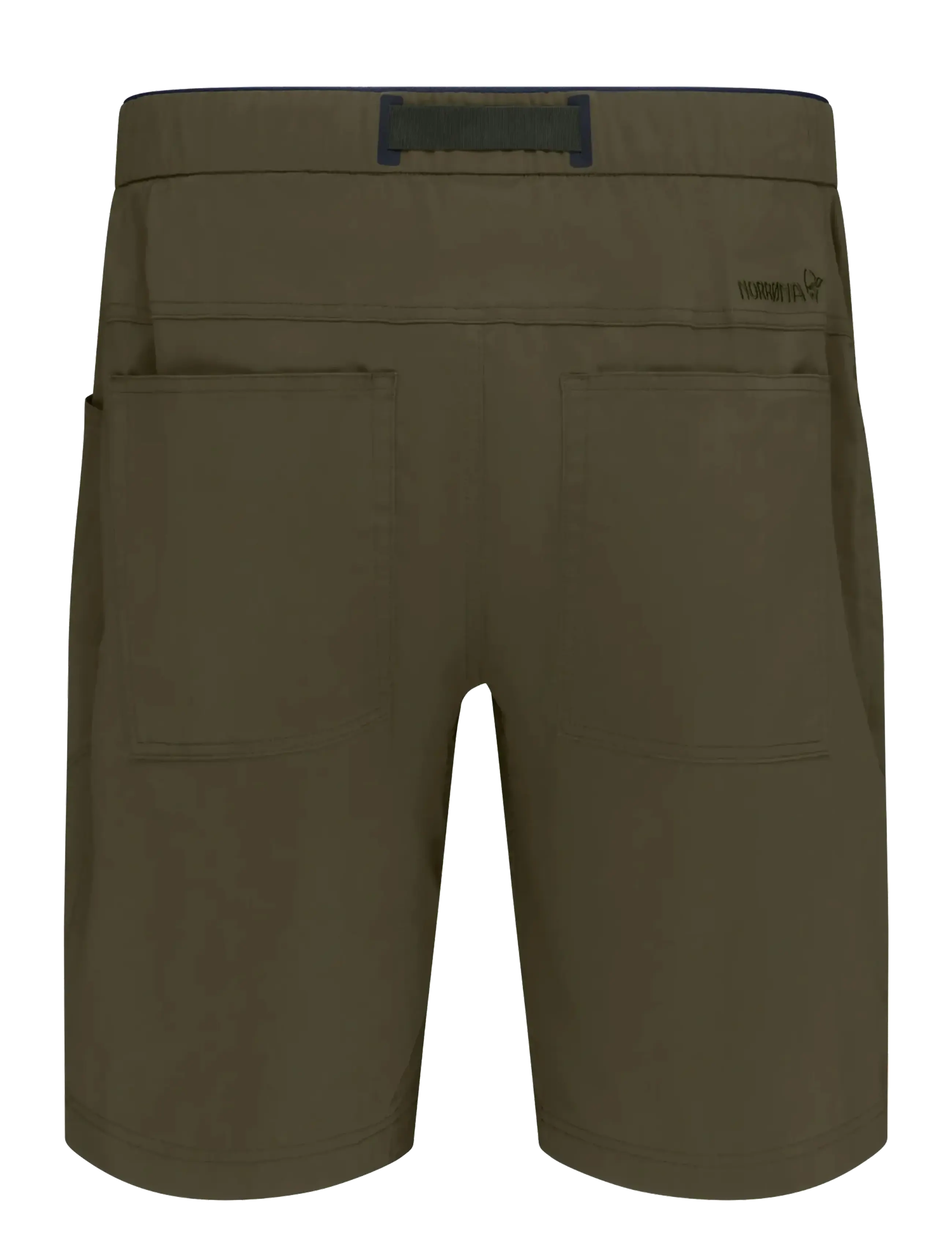 Norrøna - femund mid cotton Shorts M's - short de randonnée - olive night - 2