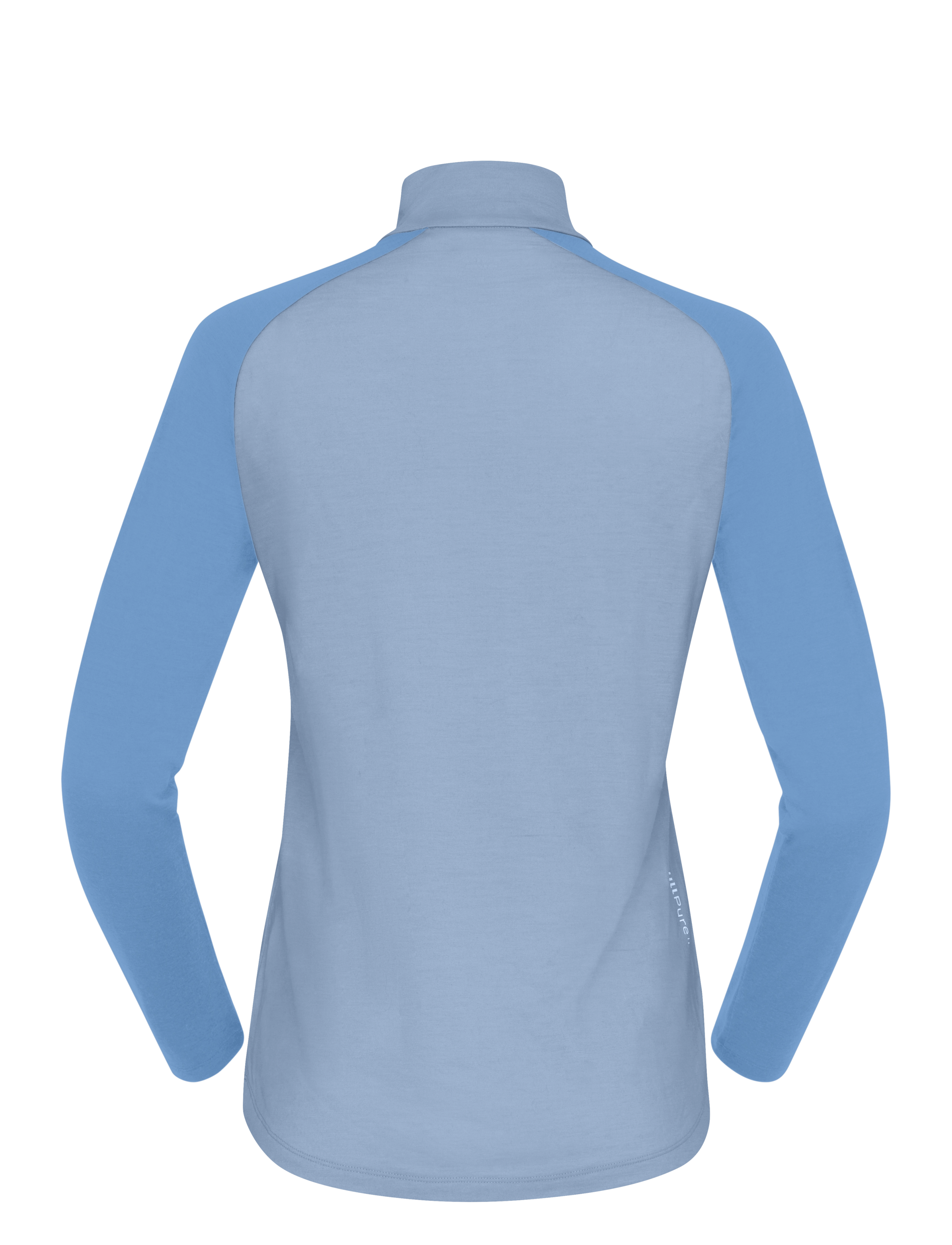 Norrøna - femund pureUll Zip Neck W's - overdele - cashmere blue/allure - 3