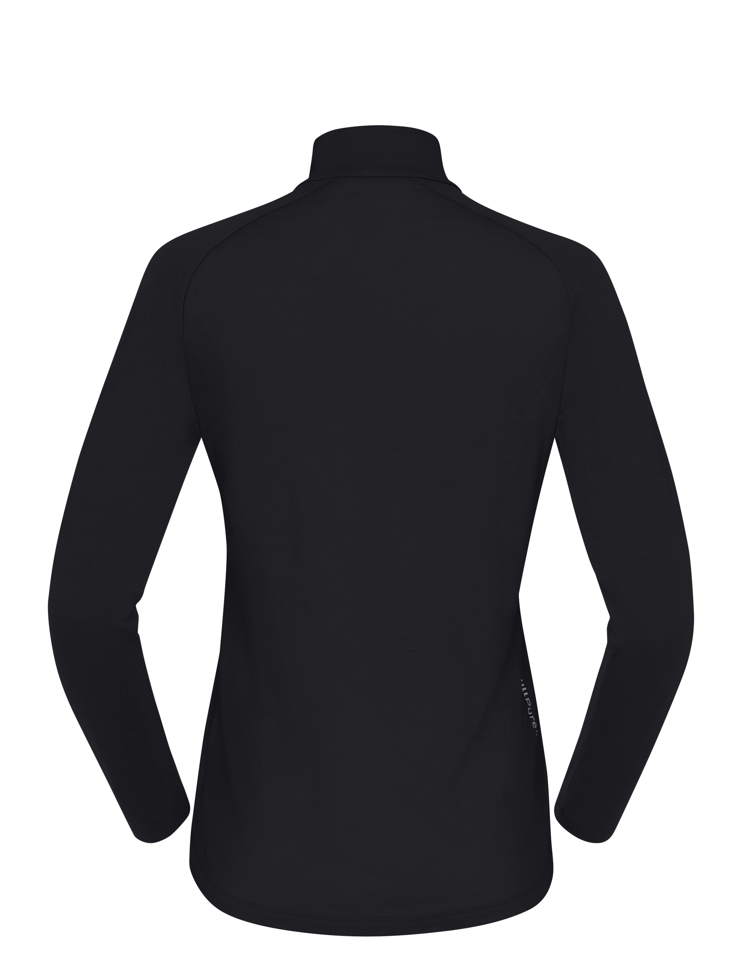 Norrøna - femund pureUll Zip Neck W's - Överdelar - caviar black - 3