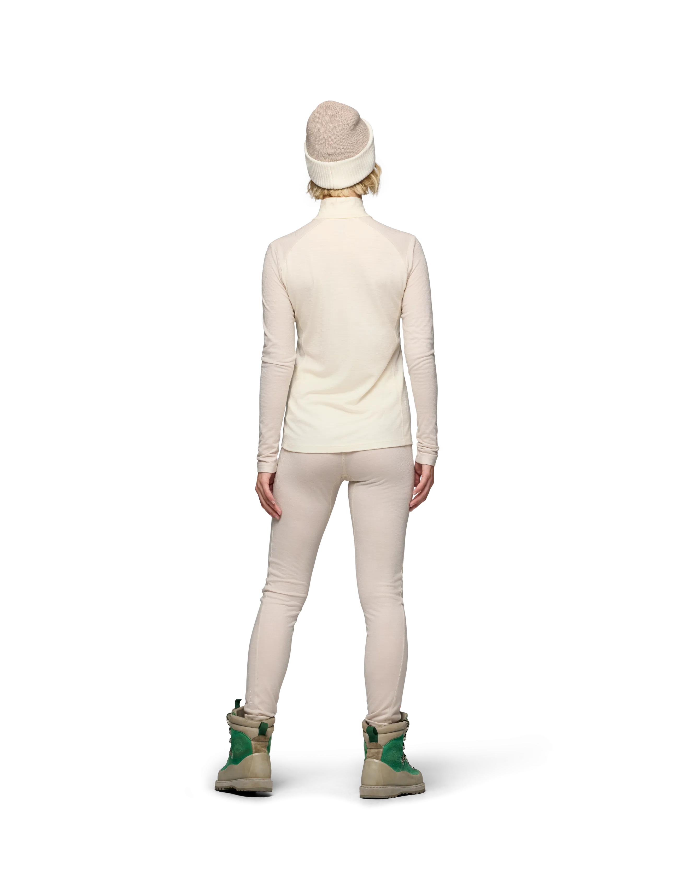Norrøna - femund pureUll Zip Neck W's - overdele - whisper white - 5