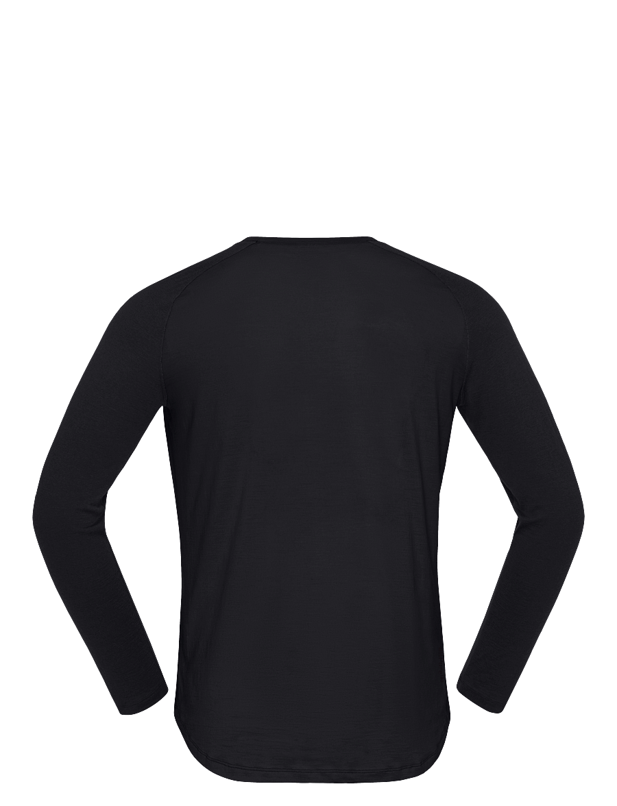 Norrøna - femund pureUll Long Sleeve M's - caviar black - 2