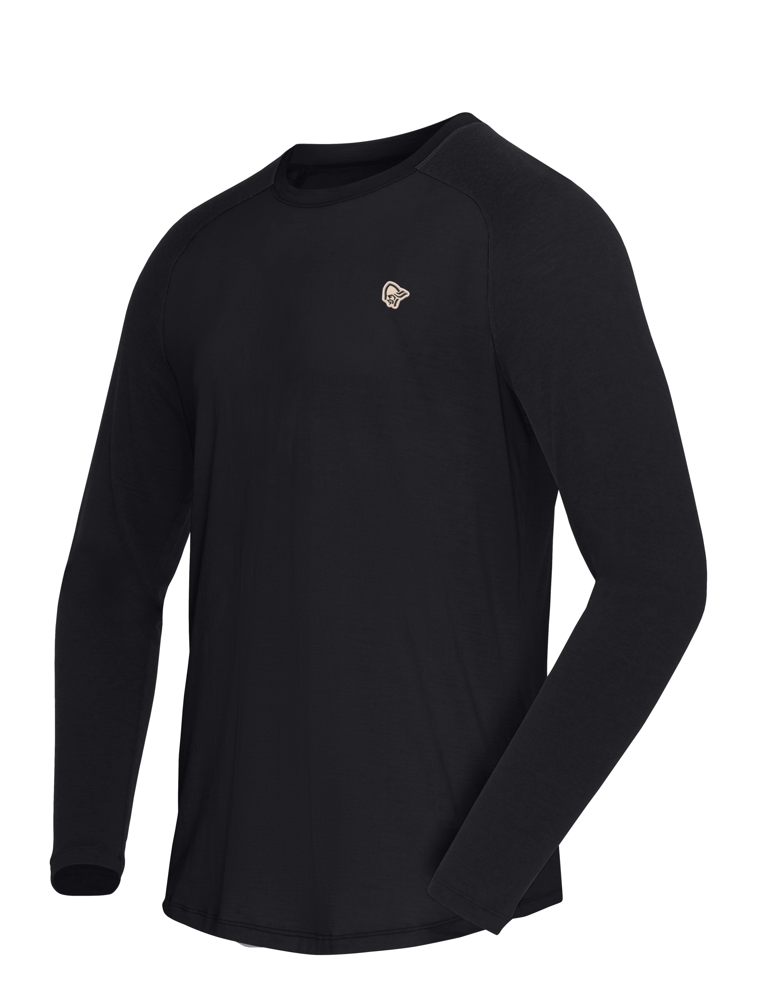 Norrøna - femund pureUll Long Sleeve M's - caviar black - 3