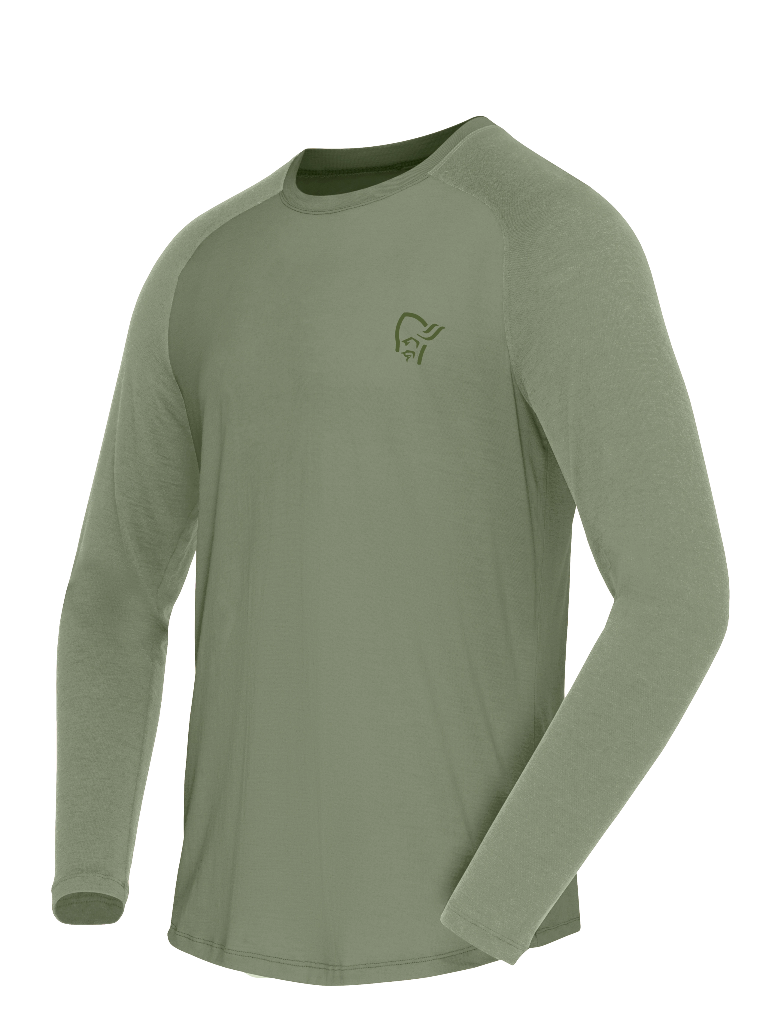 Norrøna - femund pureUll Long Sleeve M's - deep lichen green - 2