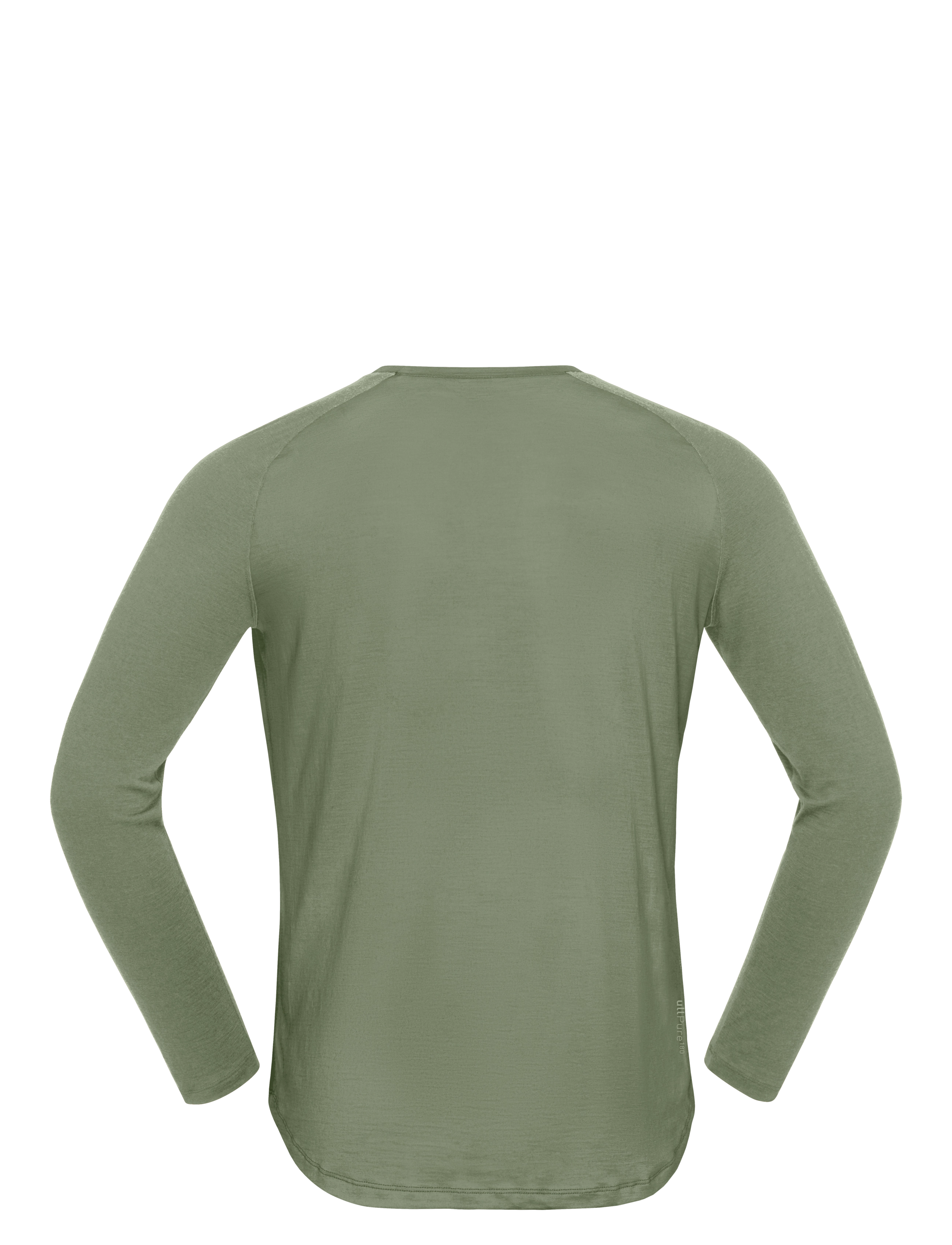 Norrøna - femund pureUll Long Sleeve M's - deep lichen green - 3