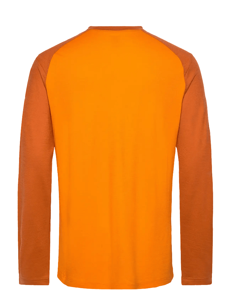 Norrøna - femund pureUll Long Sleeve M's - långärmade t-shirts - exuberance - 1