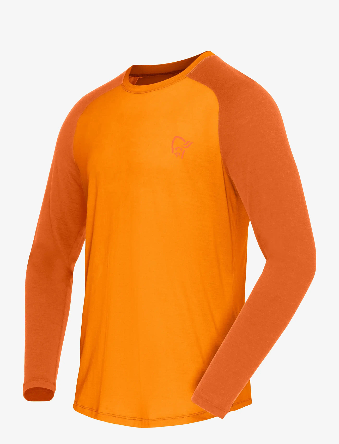 Norrøna - femund pureUll Long Sleeve M's - långärmade t-shirts - exuberance - 2