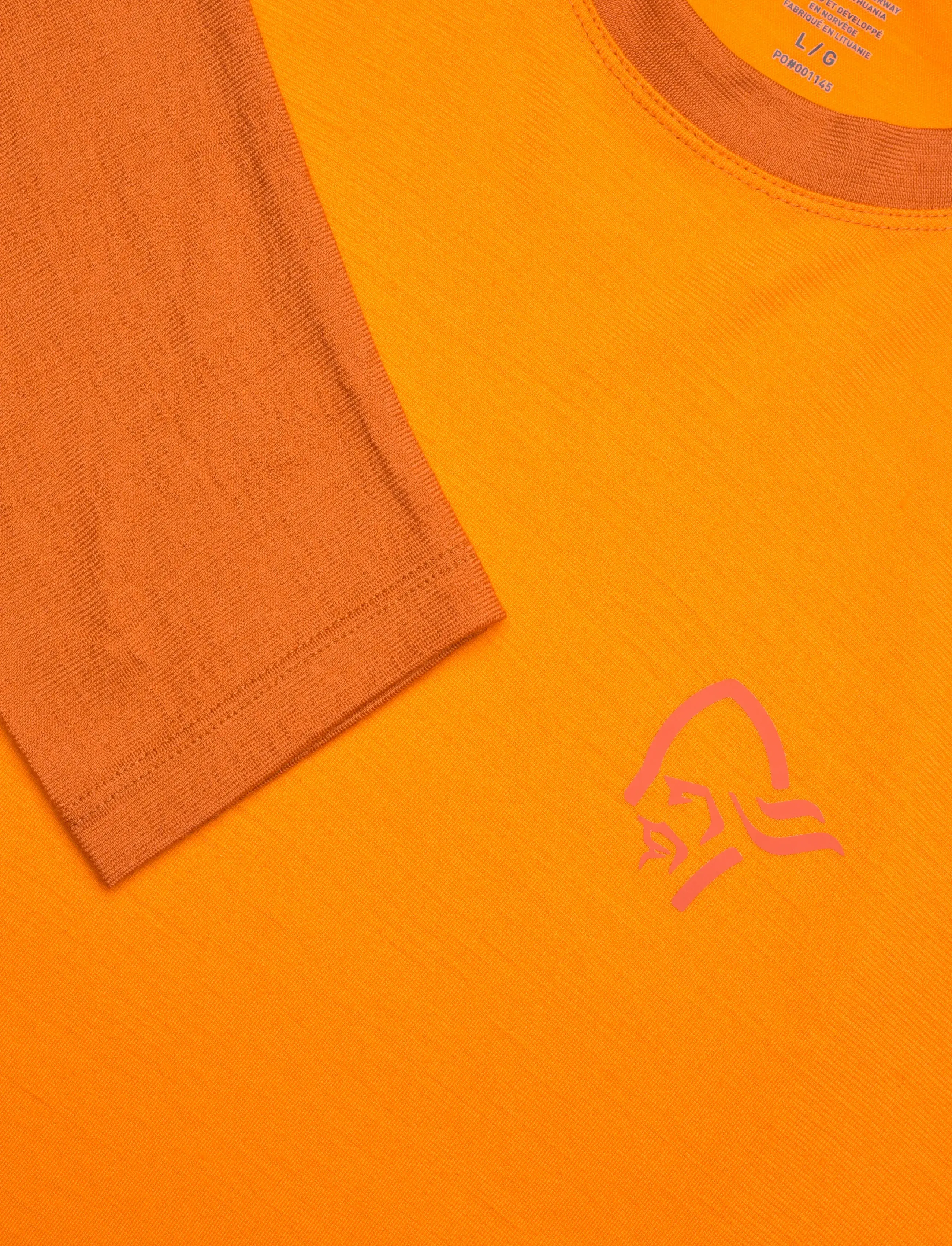 Norrøna - femund pureUll Long Sleeve M's - t-krekli ar garām piedurknēm - exuberance - 3