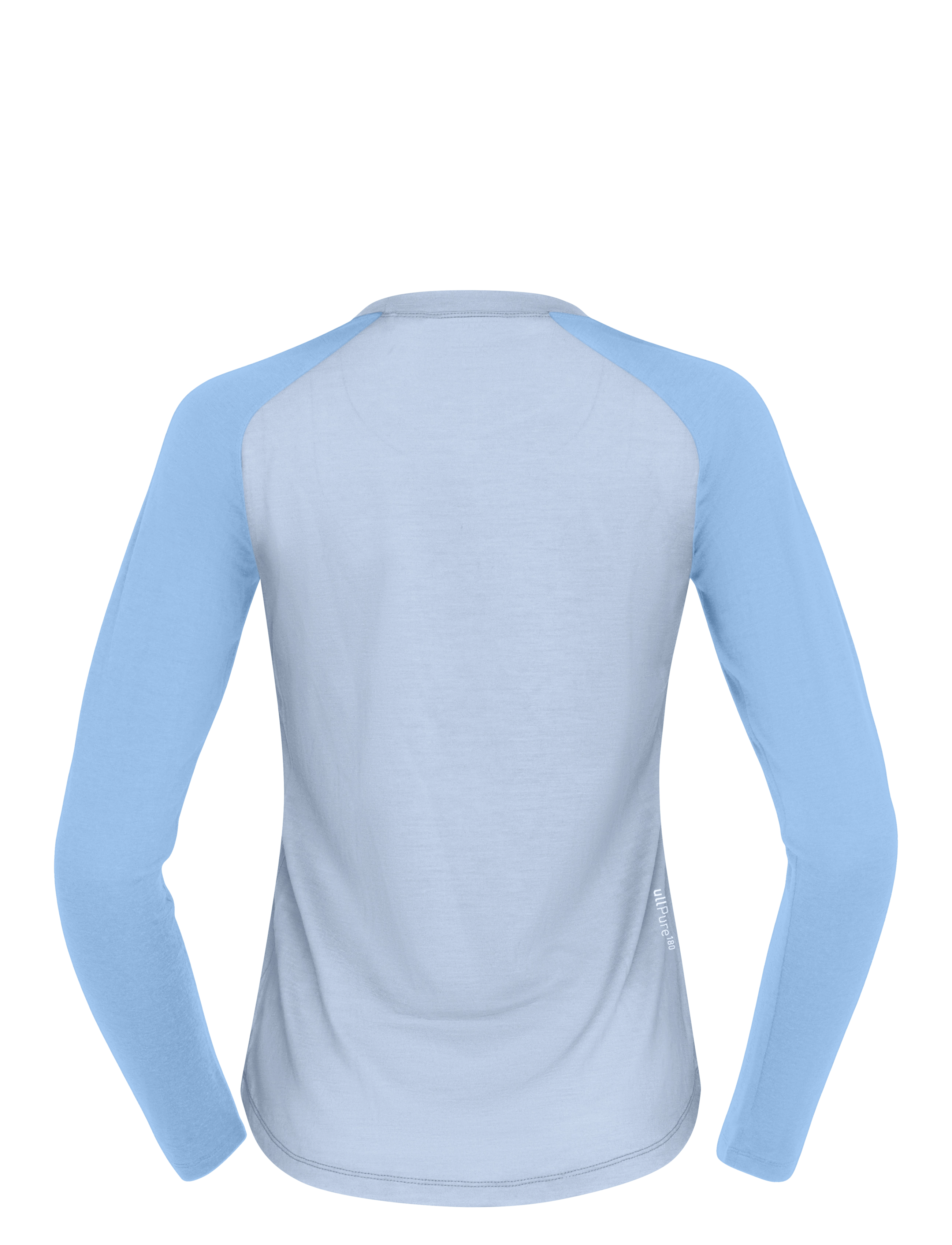 Norrøna - femund pureUll Long Sleeve W's - langærmede t-shirts - cashmere blue/allure - 2