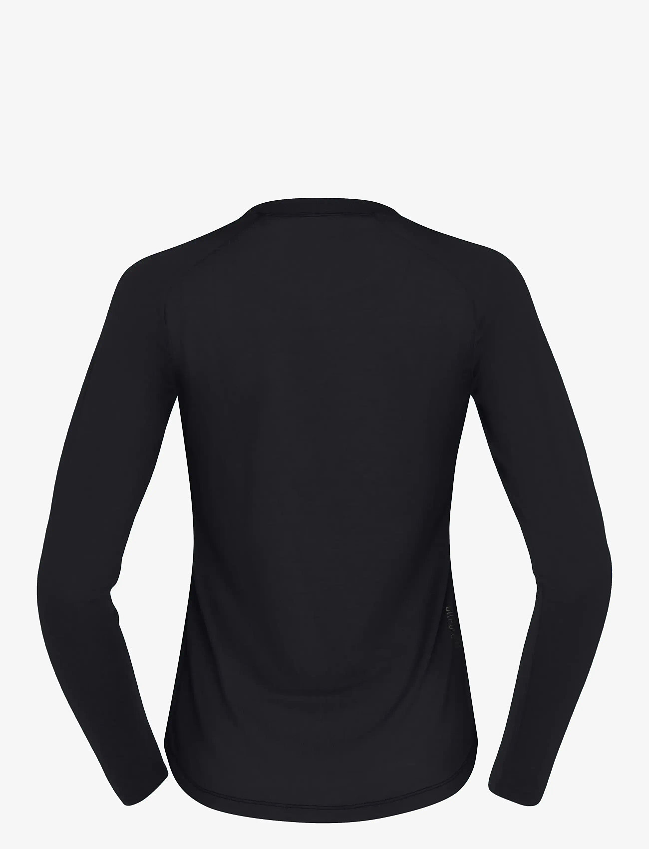 Norrøna - femund pureUll Long Sleeve W's - langarmshirts - caviar black - 2