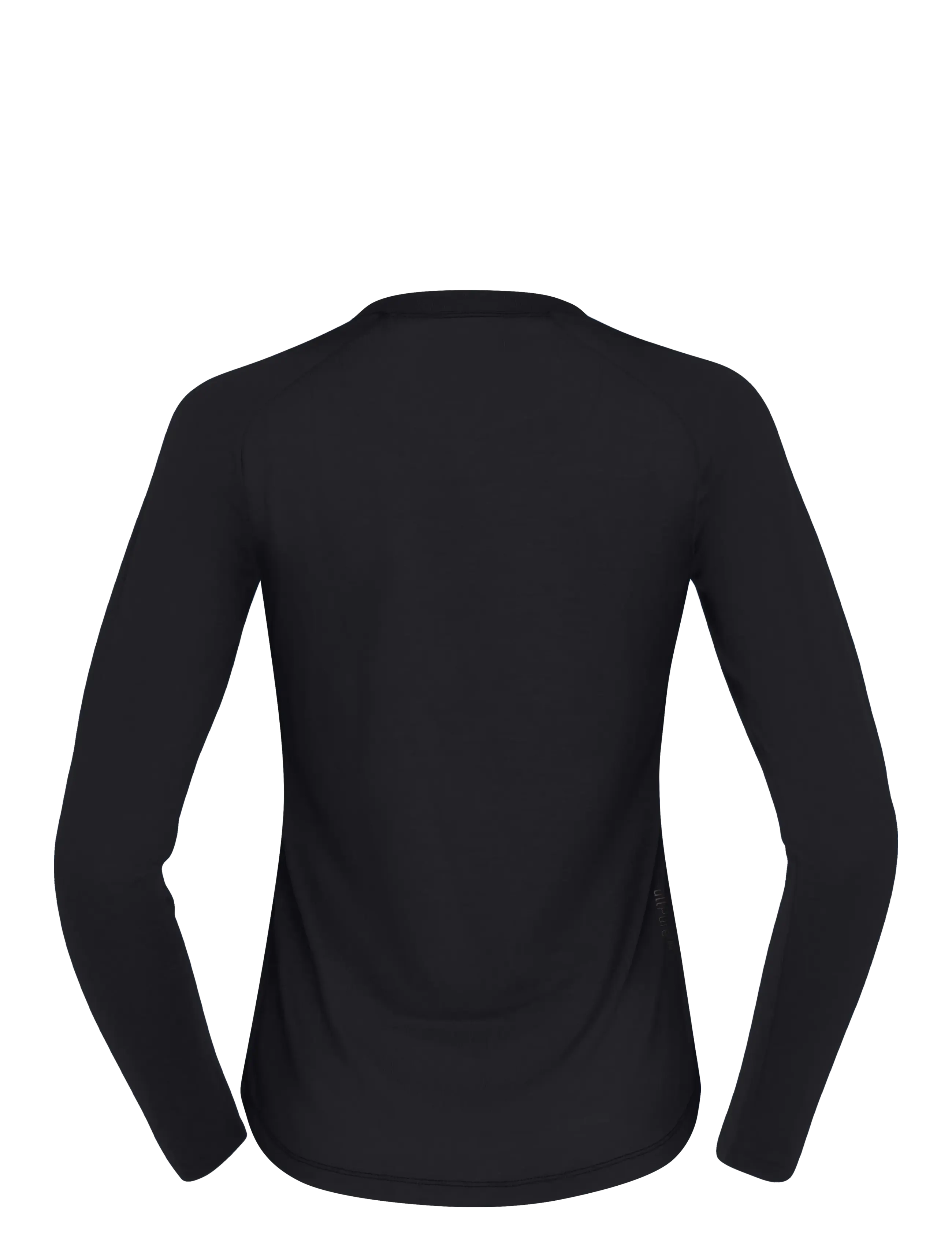 Norrøna - femund pureUll Long Sleeve W's - langærmede t-shirts - caviar black - 2