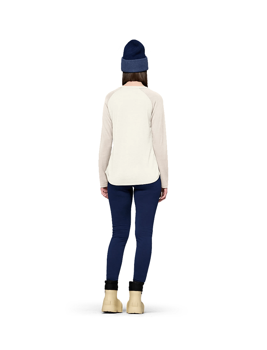 Norrøna - femund pureUll Long Sleeve W's - topi un t-krekli - whisper white - 4