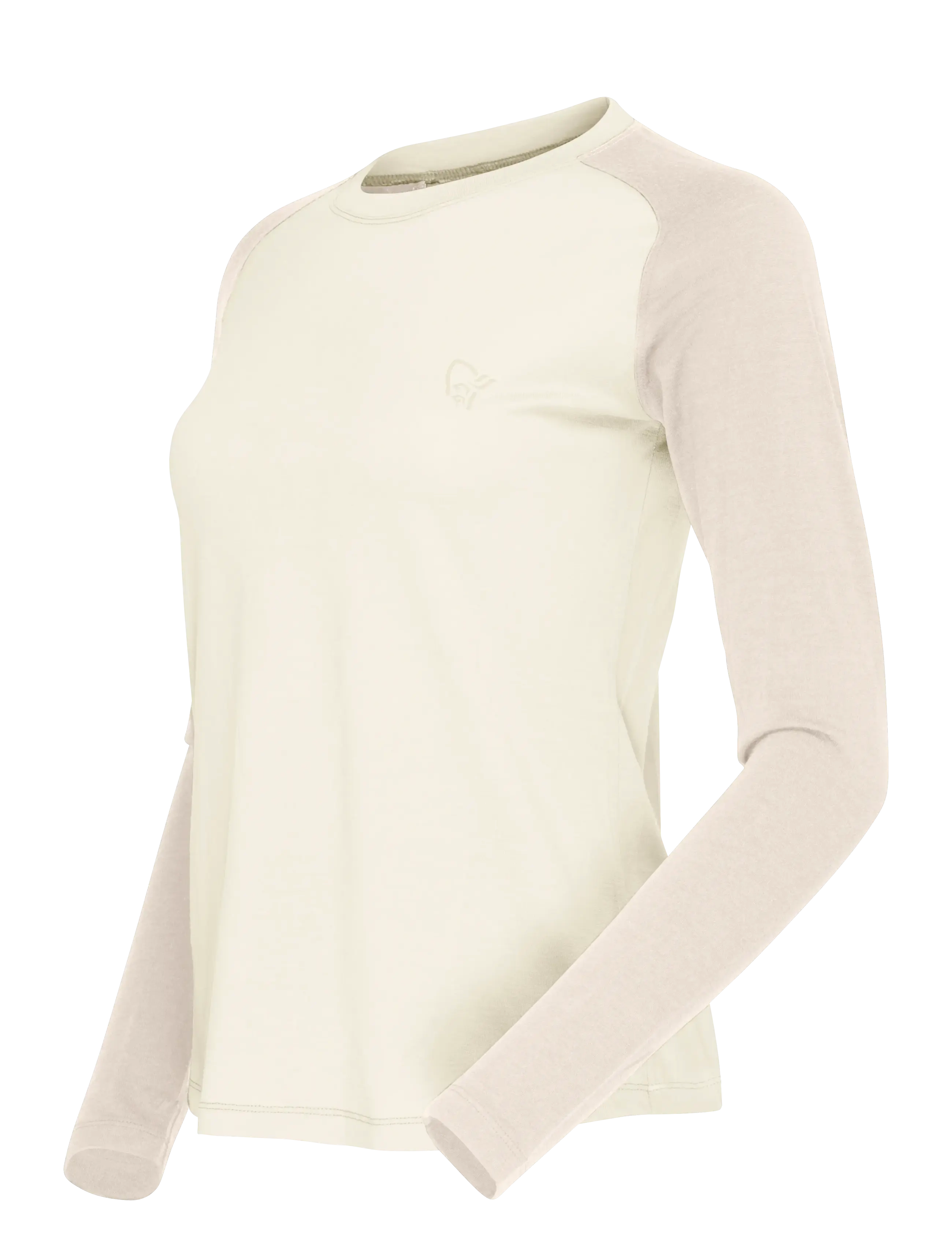 Norrøna - femund pureUll Long Sleeve W's - langerma bolir - whisper white - 3