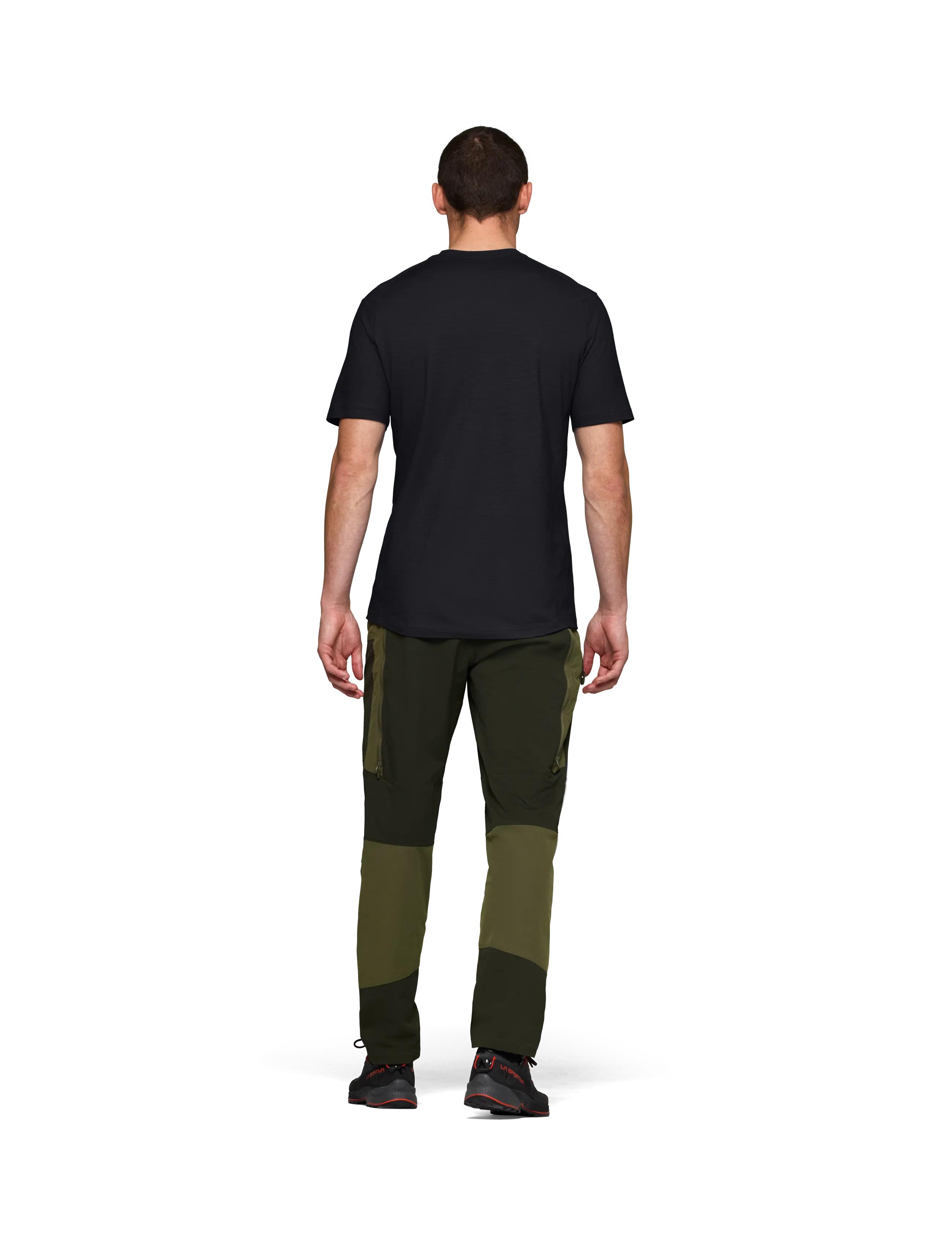 Norrøna - femund pureUll T-shirt M's - t-shirts - caviar black - 5