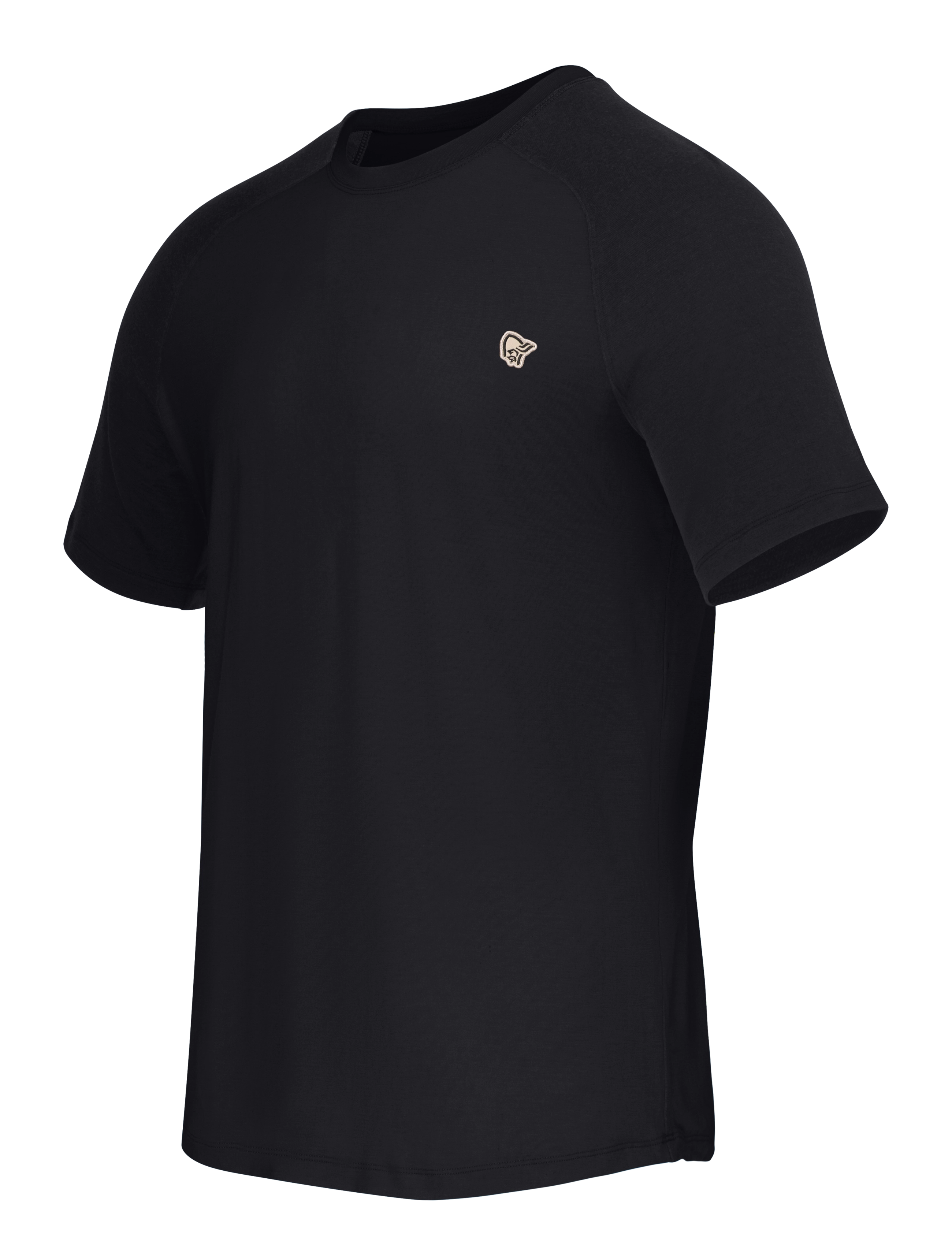 Norrøna - femund pureUll T-shirt M's - t-shirts - caviar black - 3
