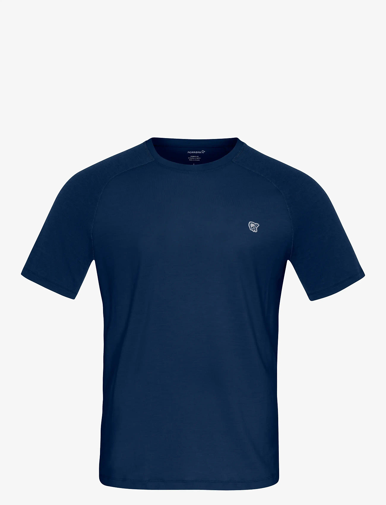 Norrøna - femund pureUll T-shirt M's - topper & t-skjorter - indigo night - 0