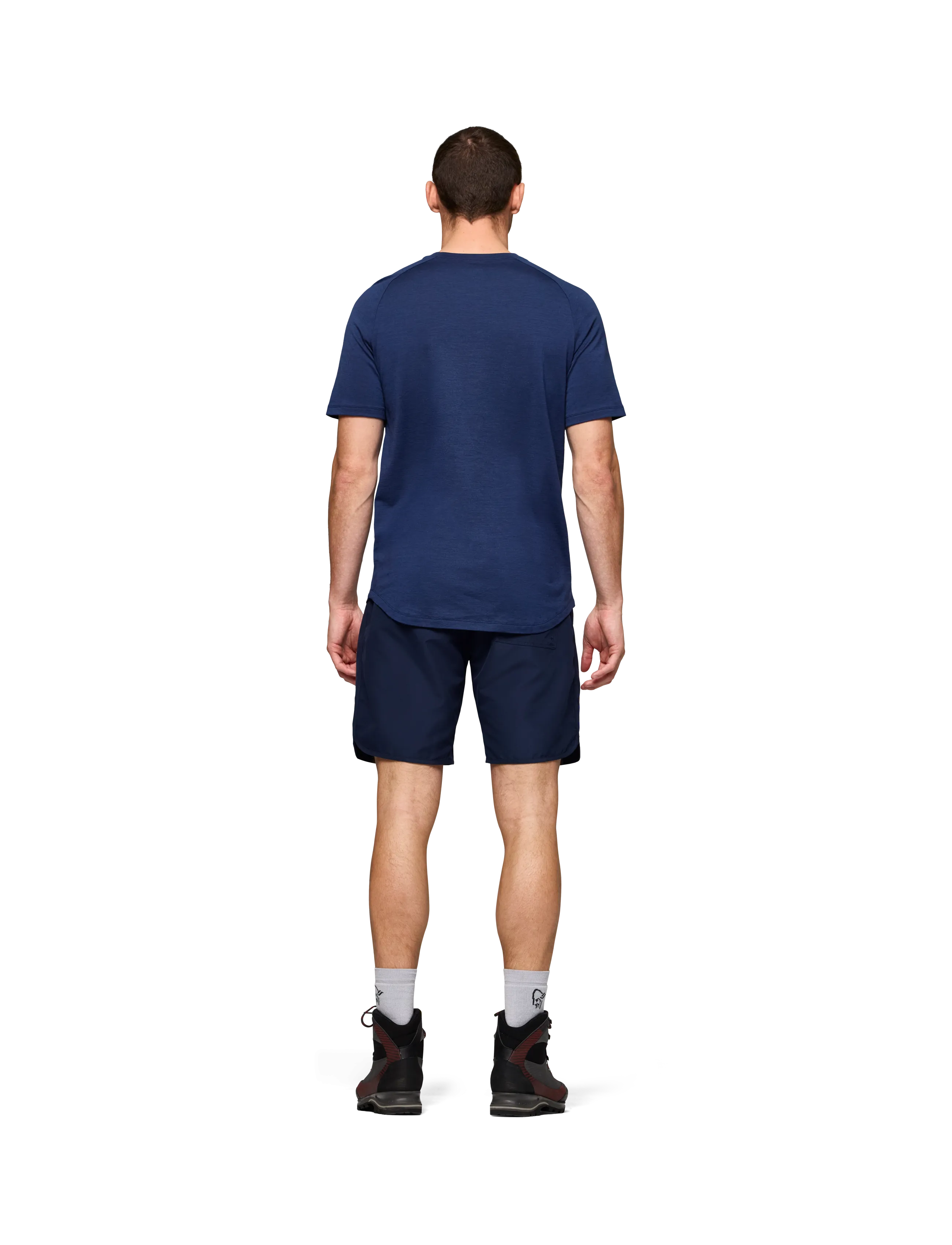 Norrøna - femund pureUll T-shirt M's - augšdaļas un t-krekli - indigo night - 4