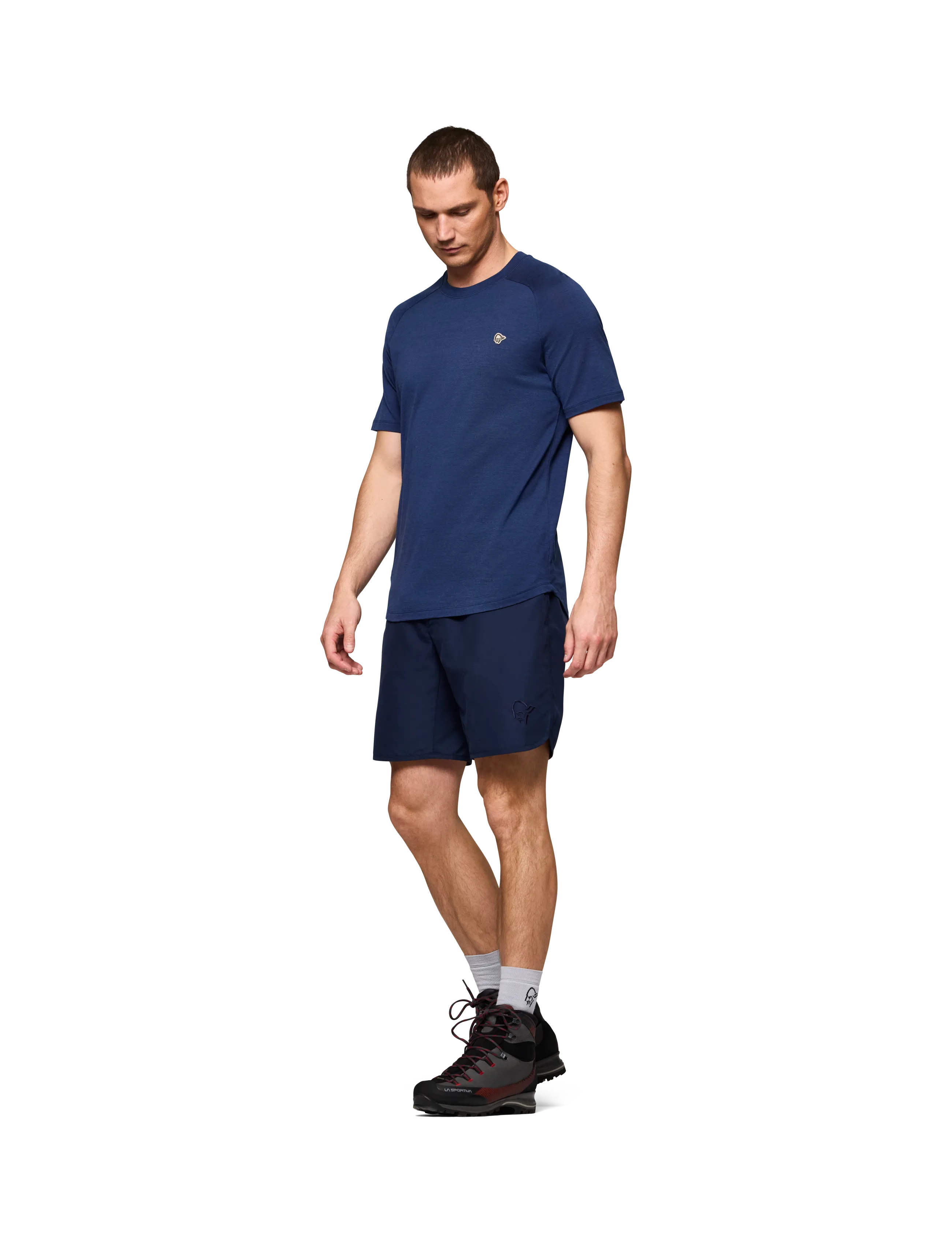 Norrøna - femund pureUll T-shirt M's - augšdaļas un t-krekli - indigo night - 5