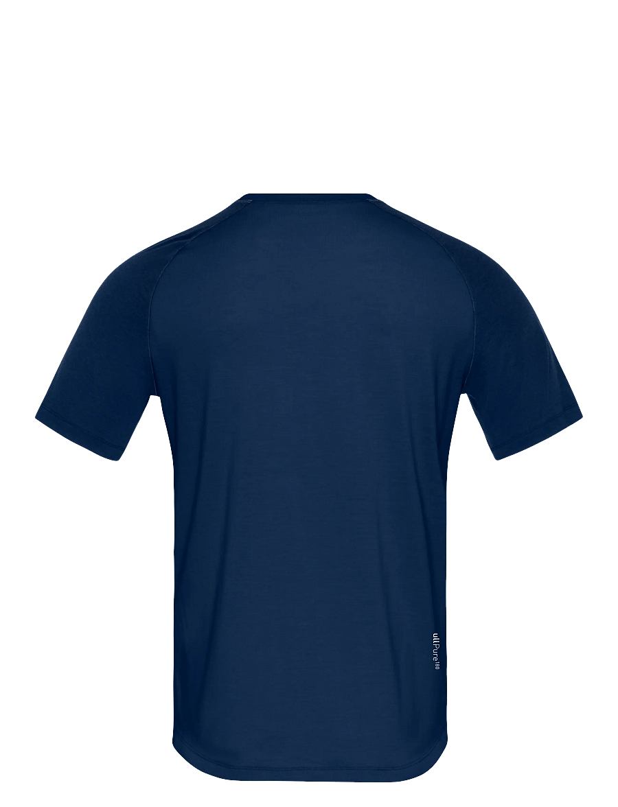 Norrøna - femund pureUll T-shirt M's - tops & t-shirts - indigo night - 3