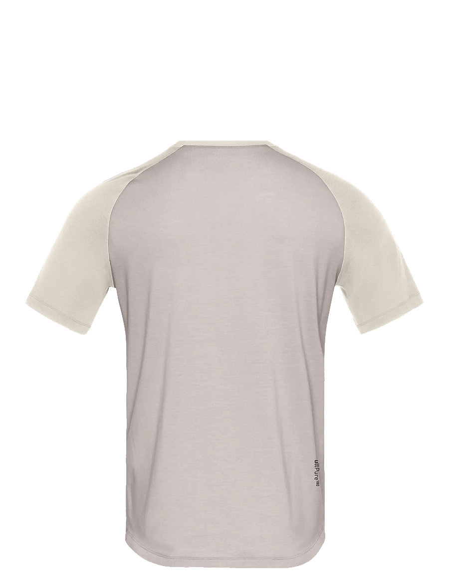 Norrøna - femund pureUll T-shirt M's - oberteile & t-shirts - oatmeal/whisper white - 2