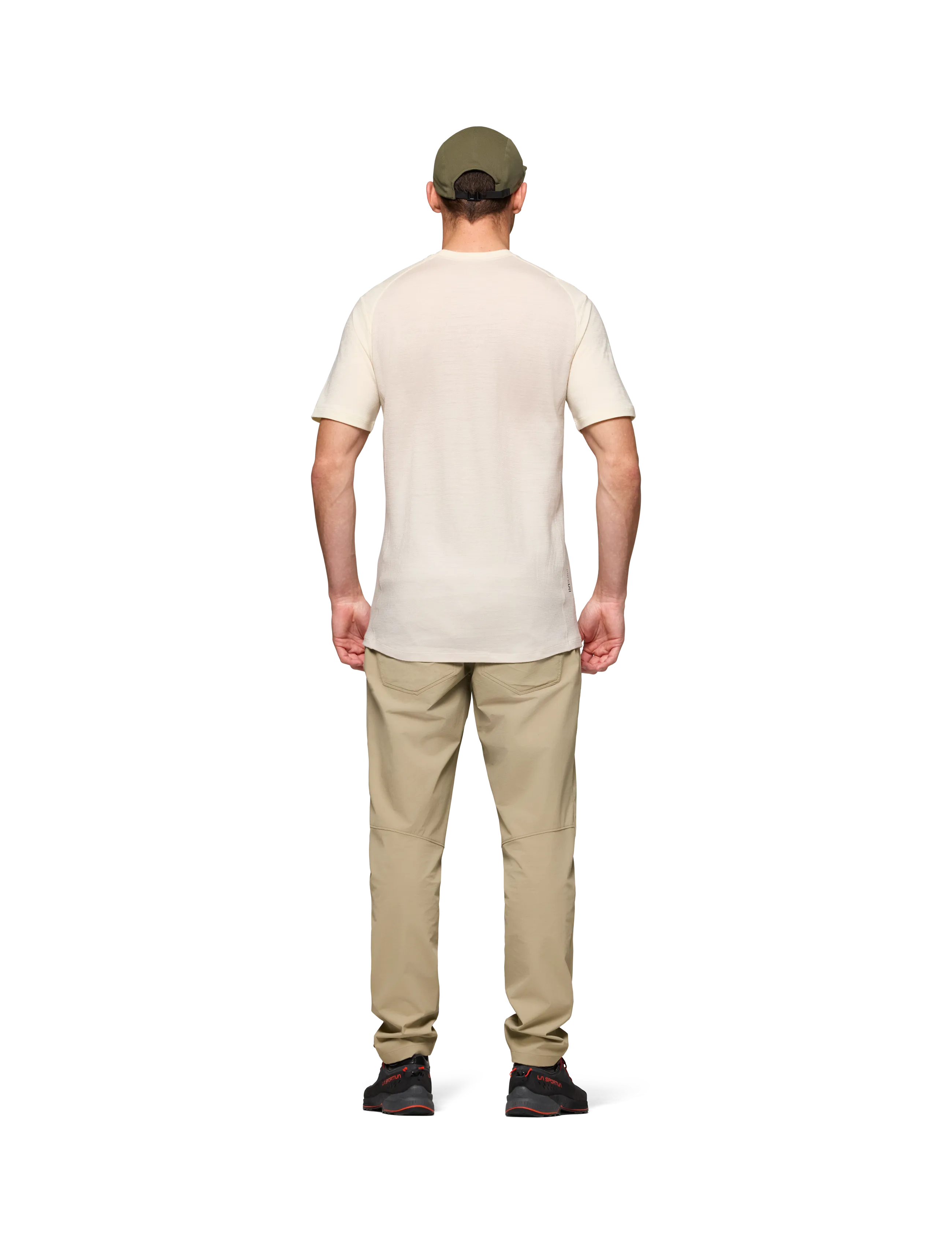 Norrøna - femund pureUll T-shirt M's - t-shirts - oatmeal/whisper white - 5