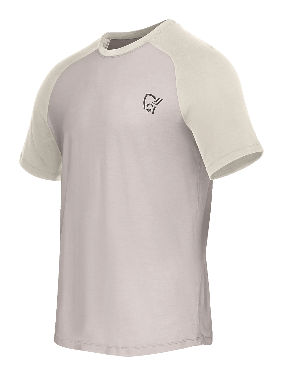 Norrøna - femund pureUll T-shirt M's - oberteile & t-shirts - oatmeal/whisper white - 3