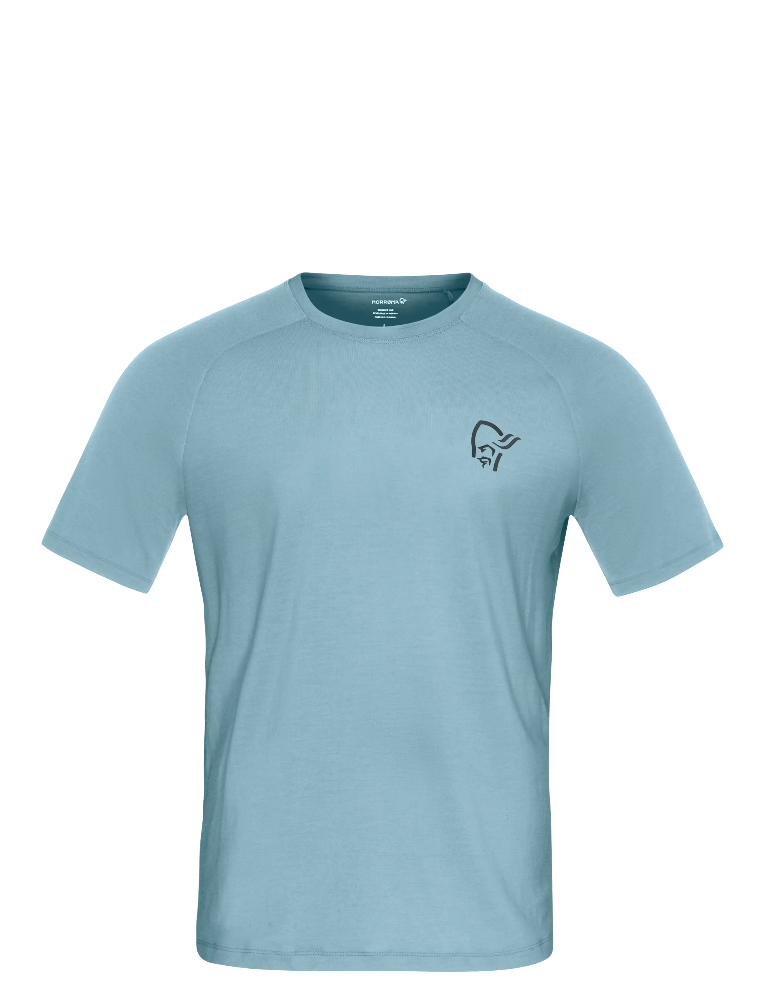 Norrøna femund pureUll T-shirt M's - Tøj - TROOPER / blue