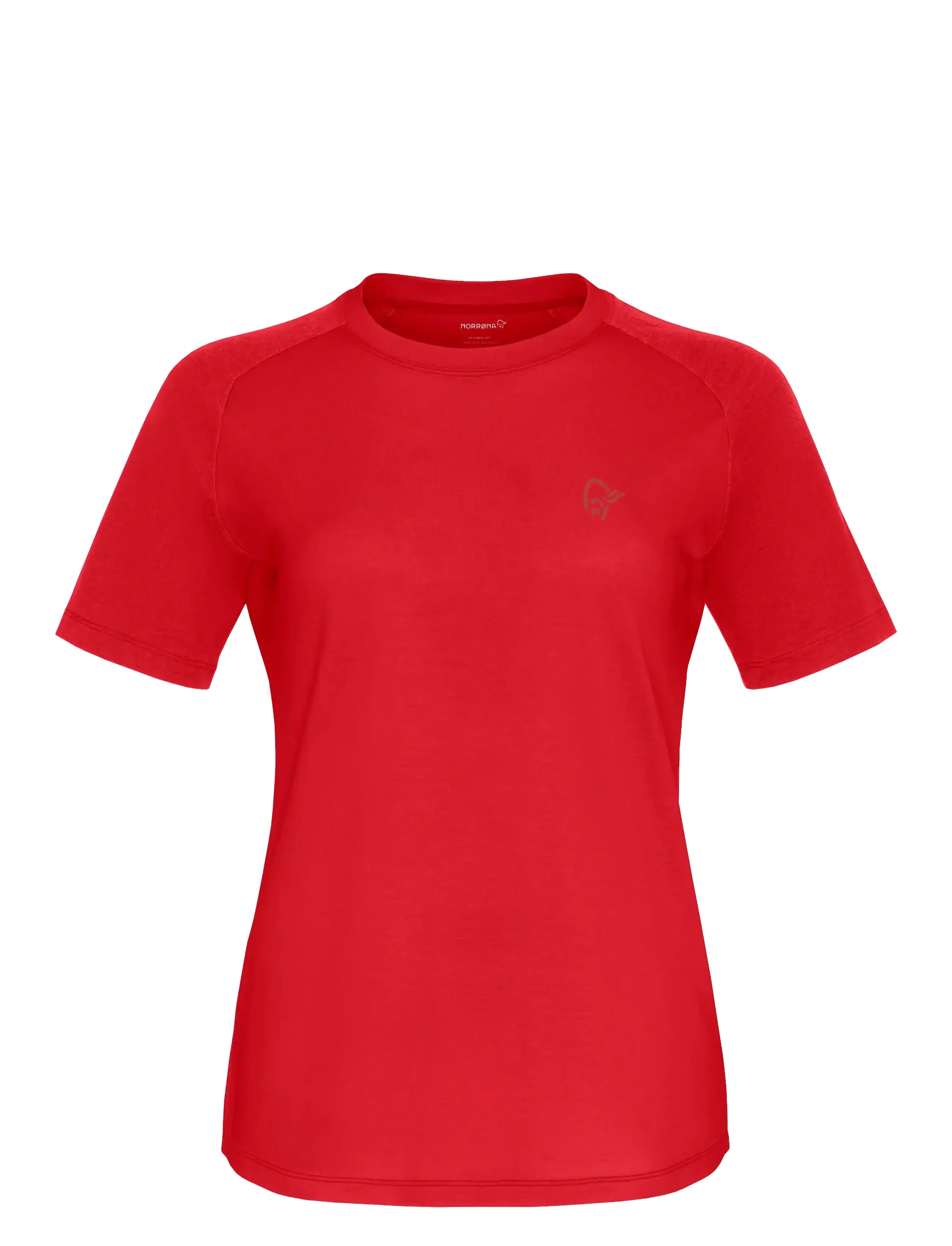 Norrøna femund pureUll T-shirt W's - Norrøna - AURA ORANGE / red