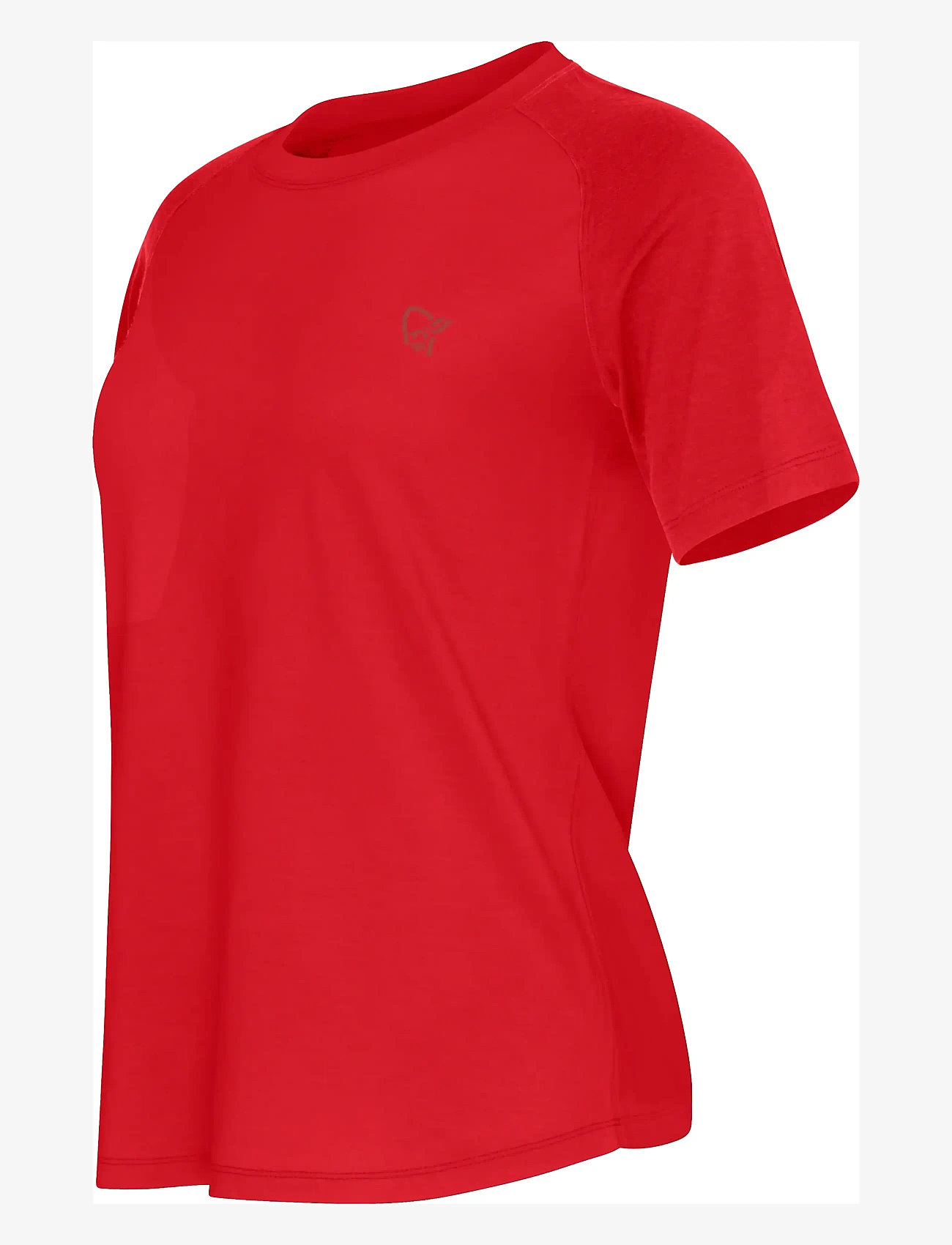 Norrøna - femund pureUll T-shirt W's - t-shirts - aura orange - 2