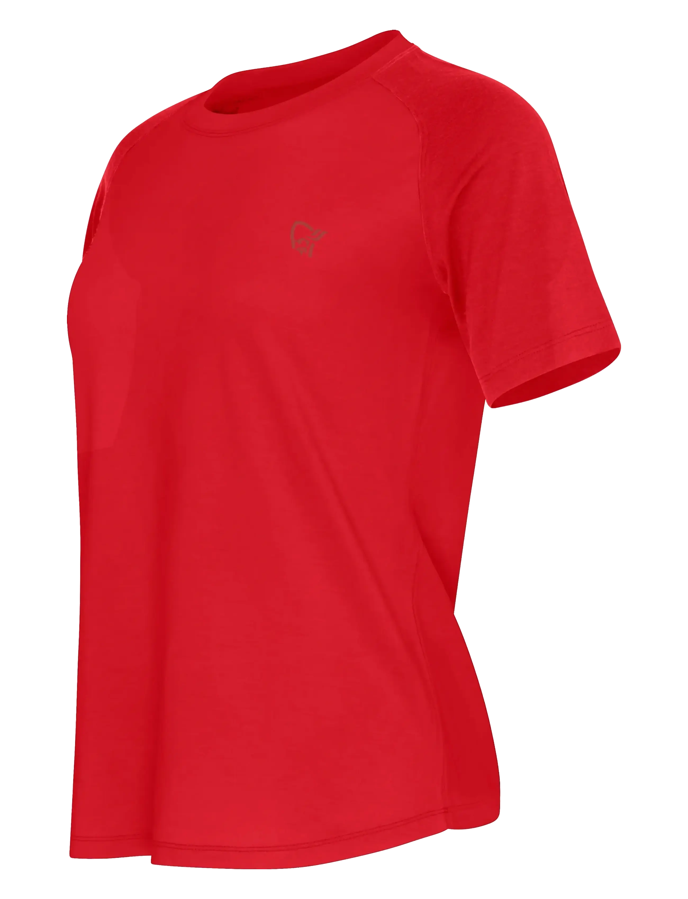 Norrøna - femund pureUll T-shirt W's - t-shirts - aura orange - 2