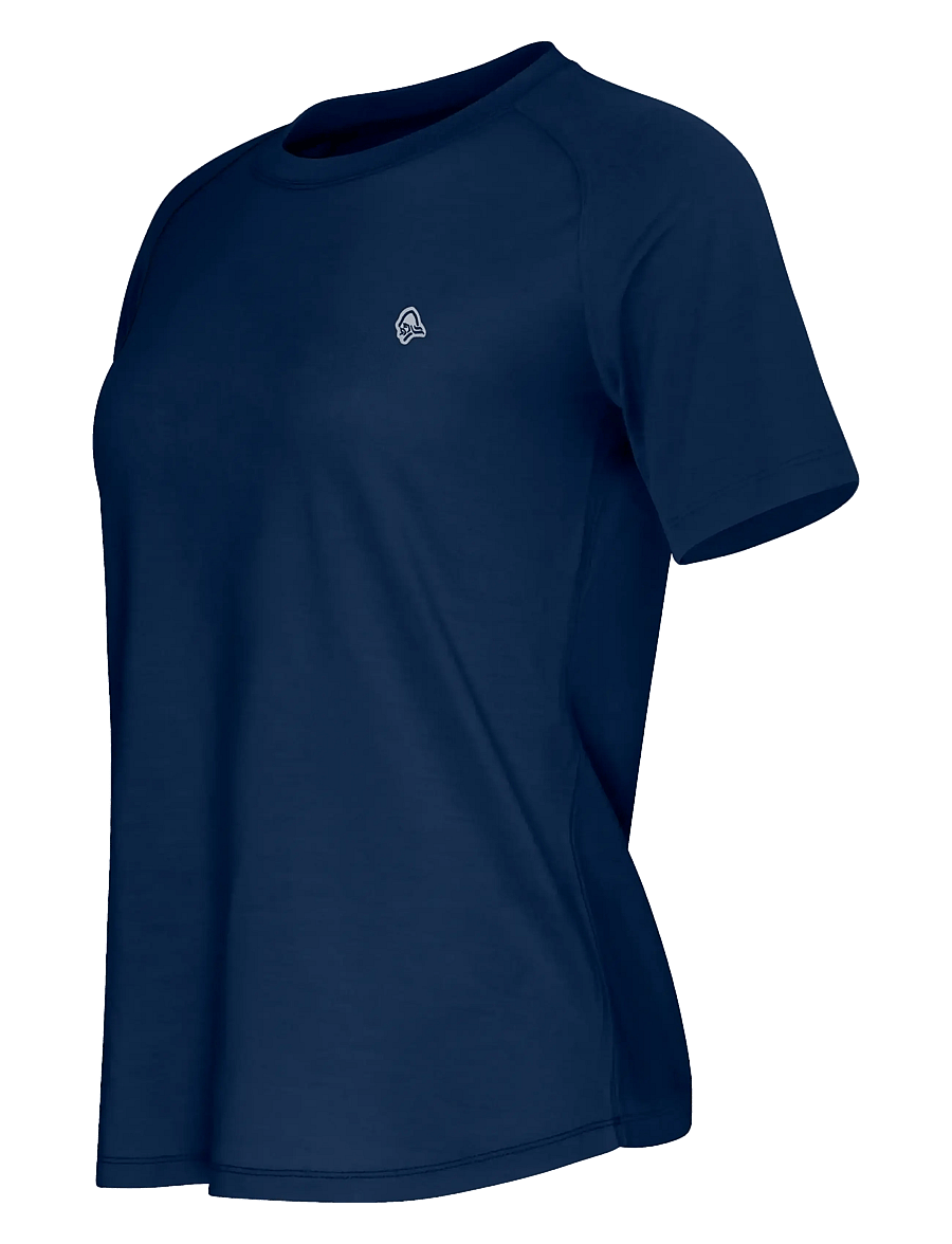 Norrøna - femund pureUll T-shirt W's - t-shirts - indigo night - 2