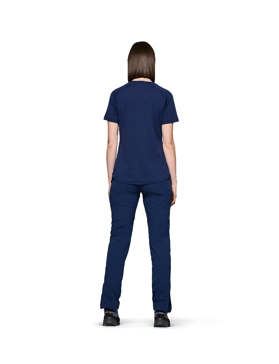 Norrøna - femund pureUll T-shirt W's - t-shirts - indigo night - 5
