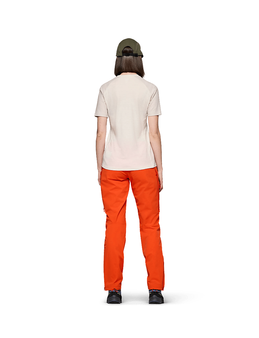 Norrøna - femund pureUll T-shirt W's - t-shirts - whisper white - 4
